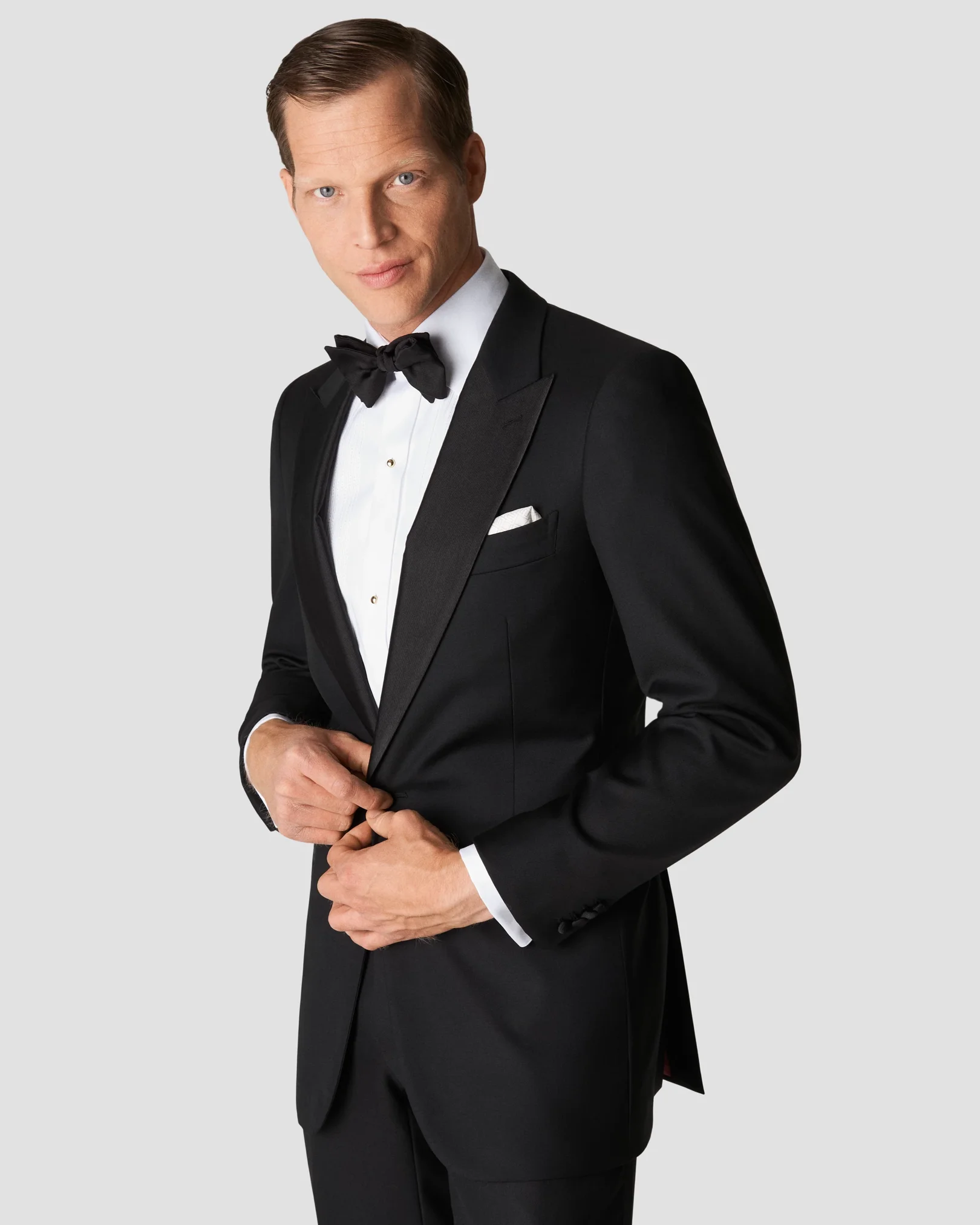 Eton - white pique moderate