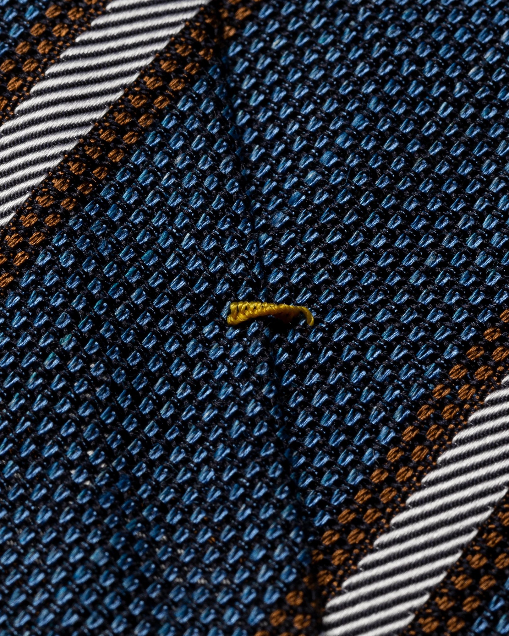 Eton - blue grenadine tie