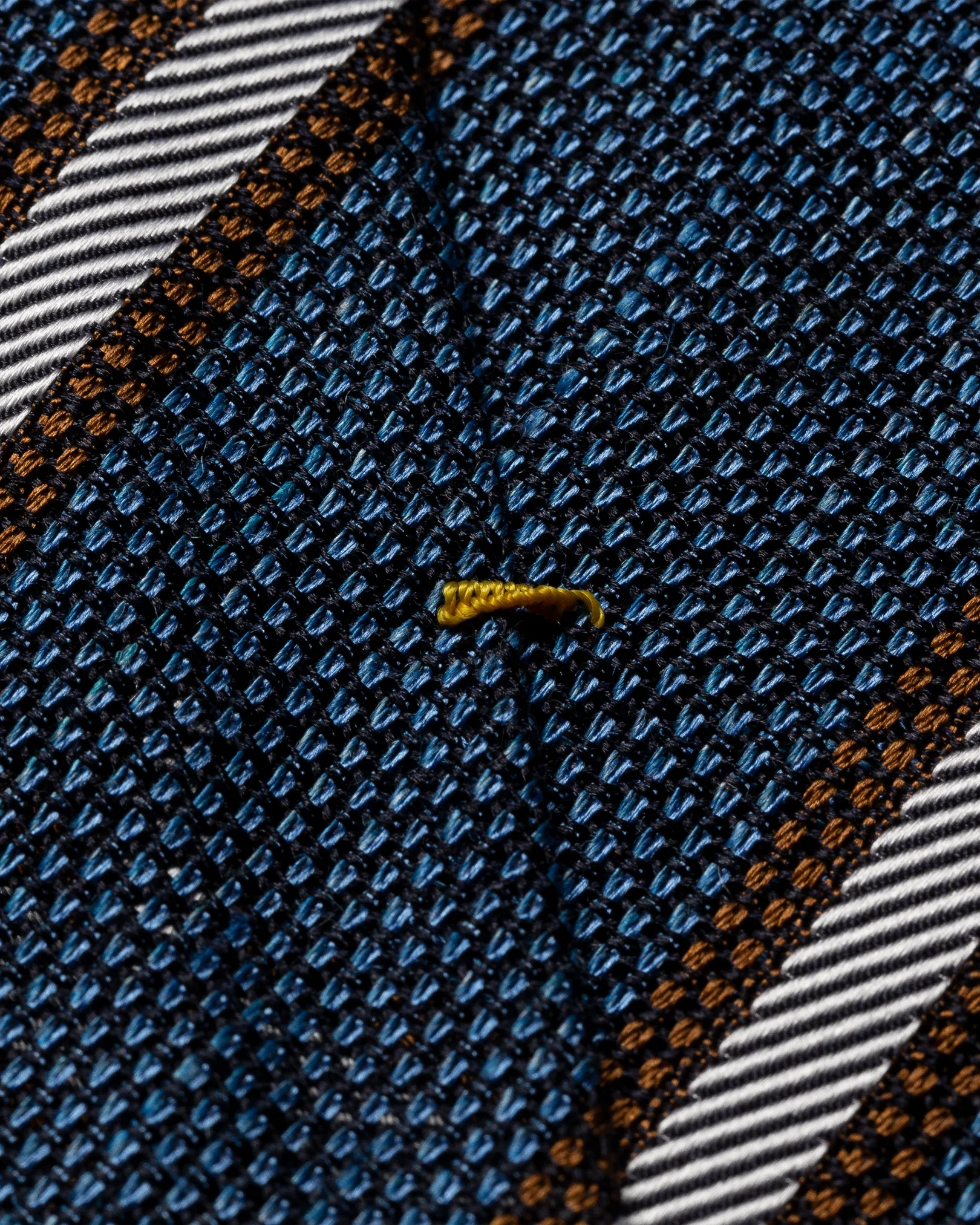 Eton - blue grenadine tie