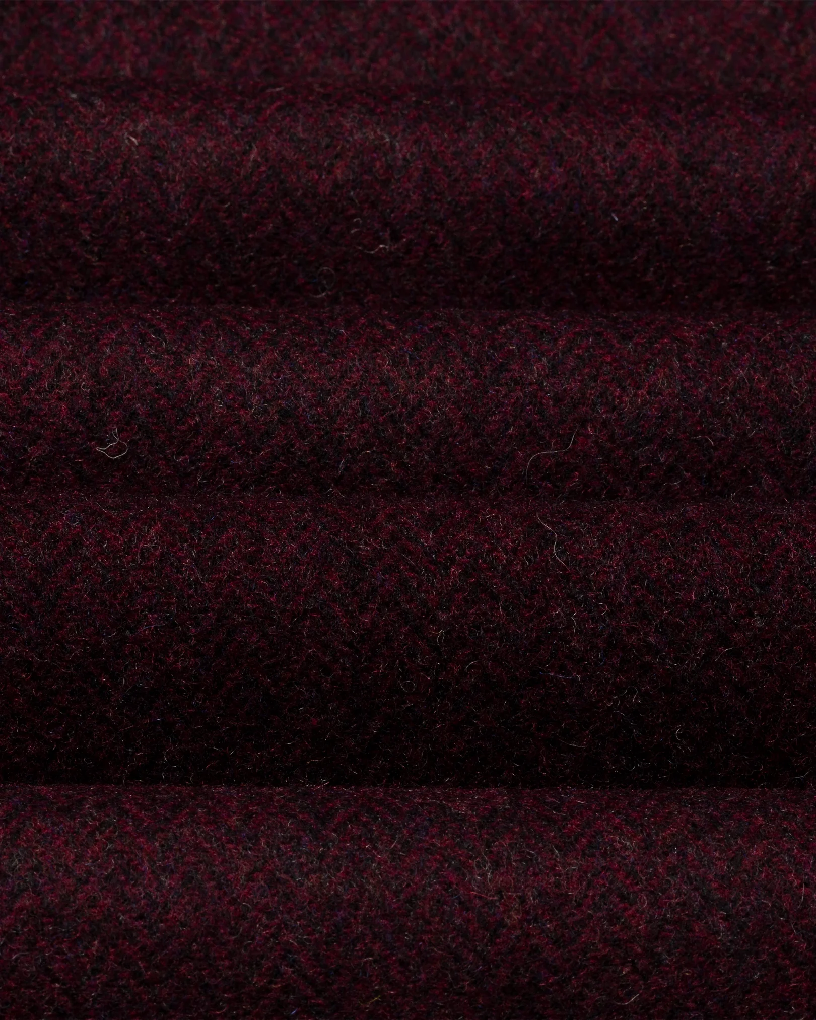 Eton - red herringbone scarf