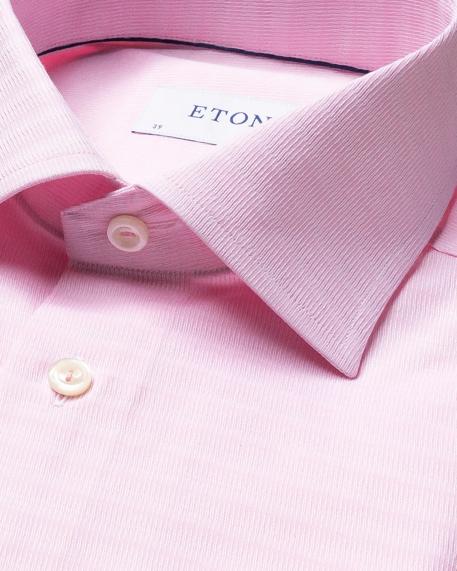 Eton - pink brocade shirt
