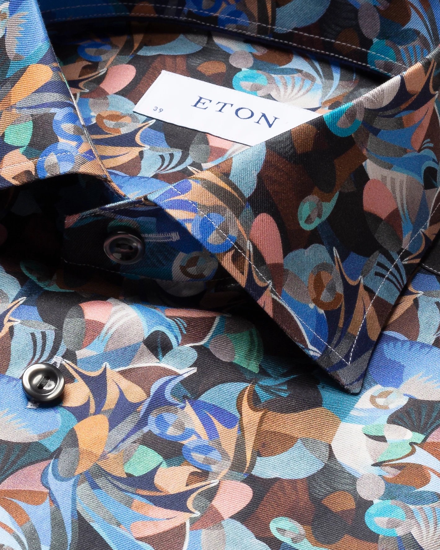 Eton - retrofuture print shirt