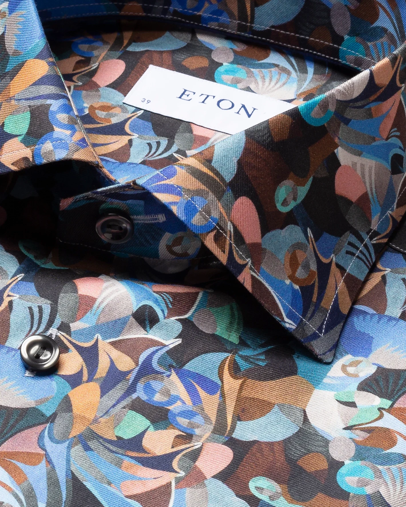 Eton - retrofuture print shirt
