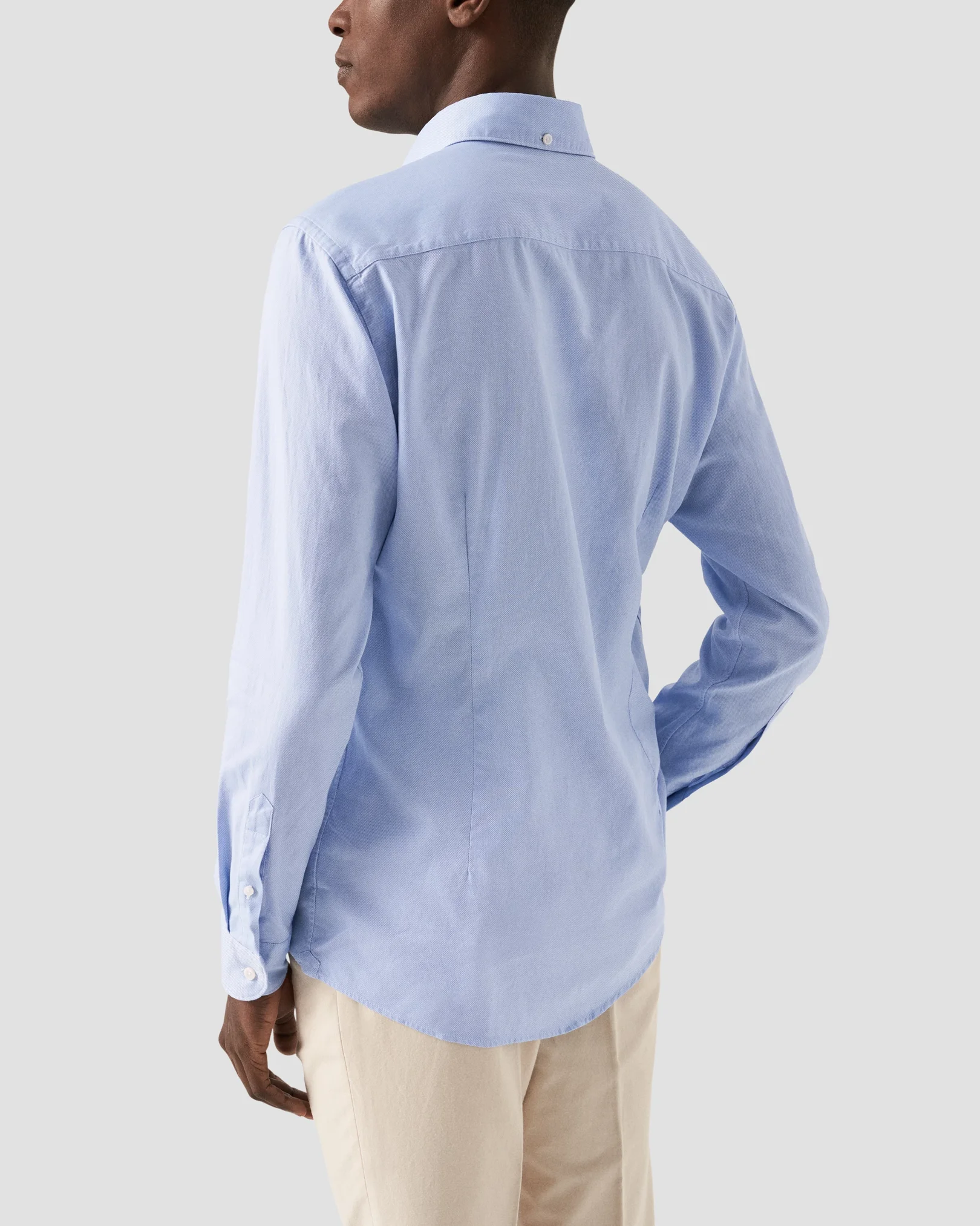 Eton - lightblue royal oxford shirt soft