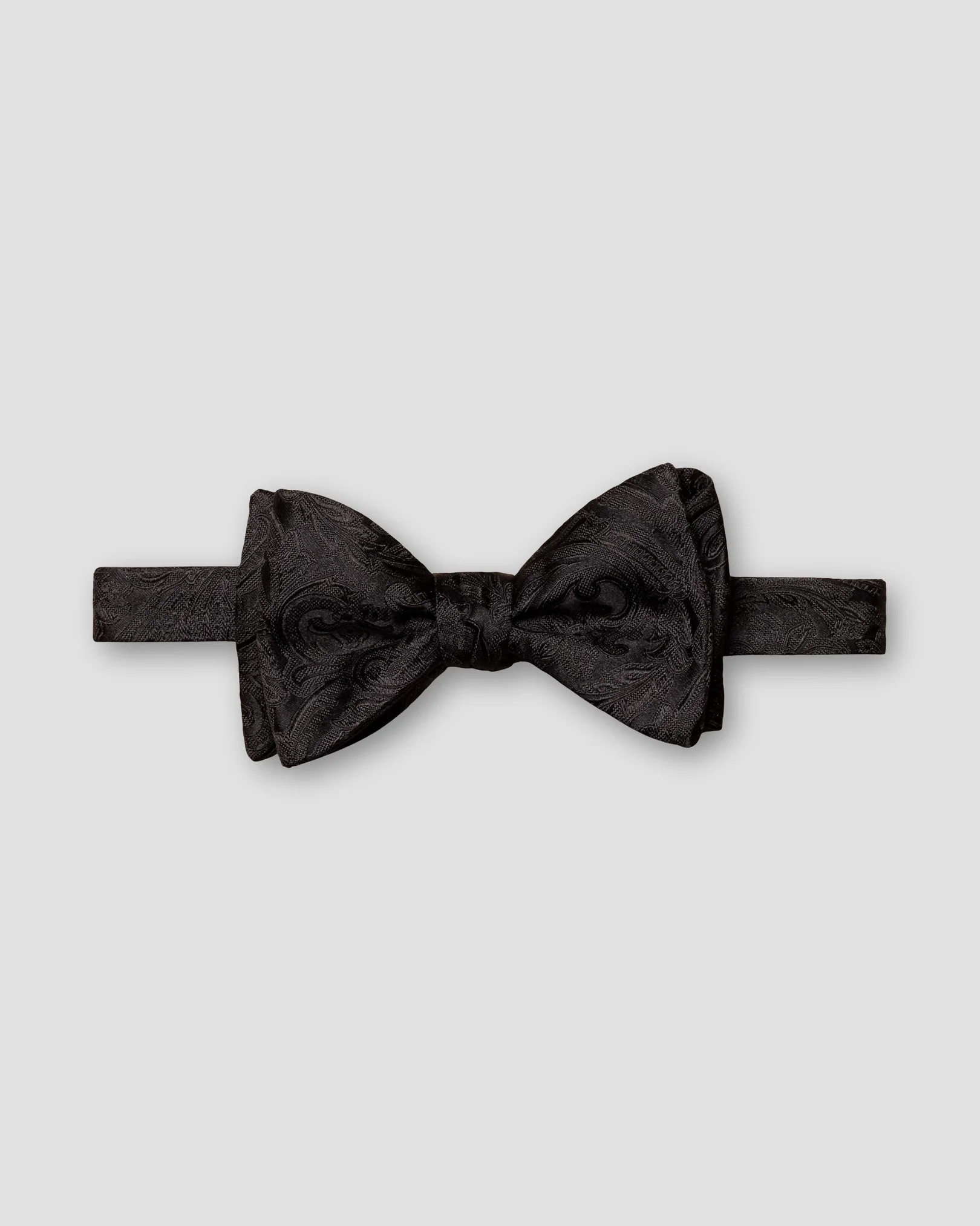 Eton - Black Bow Tie - Self Tied