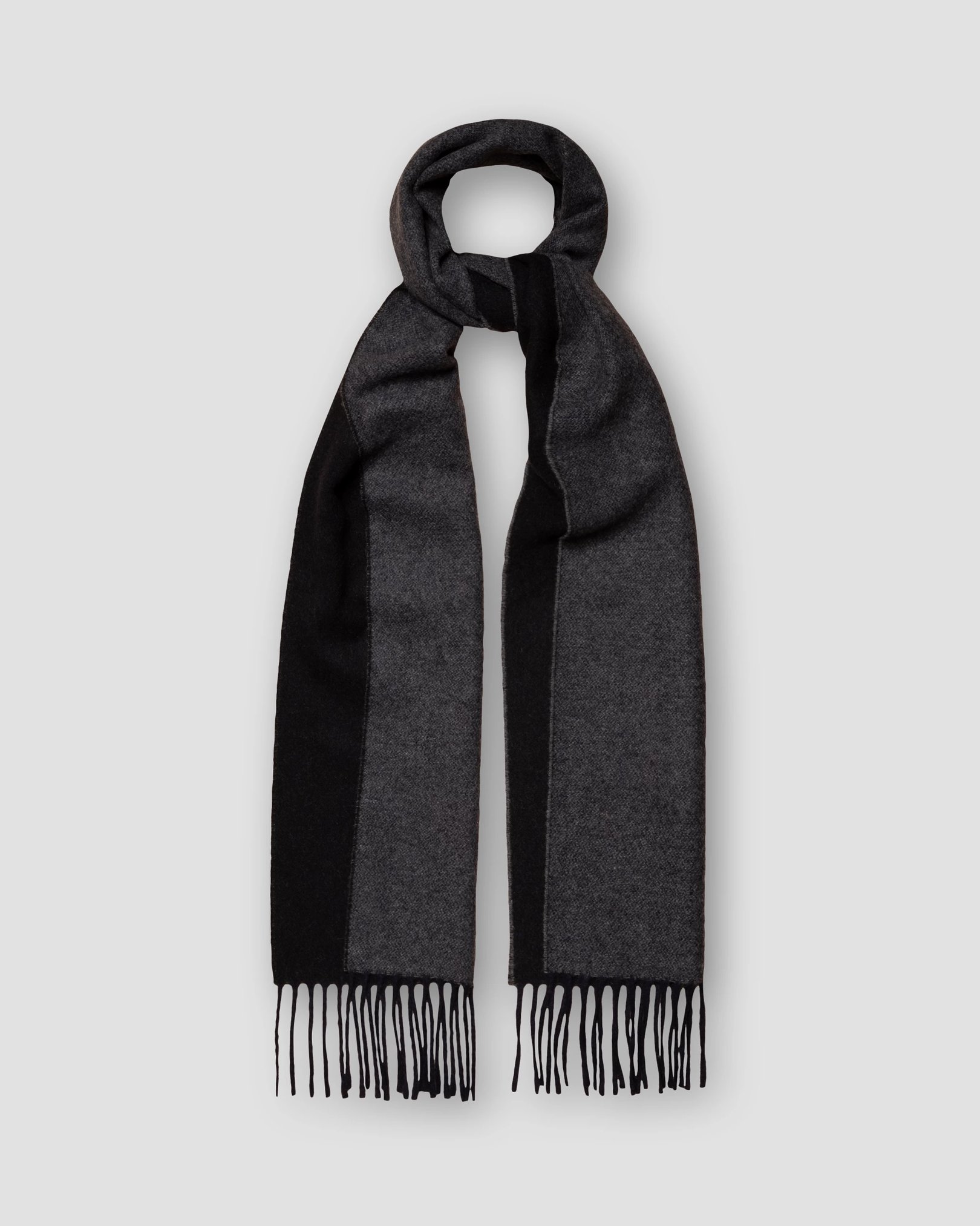 Eton - black two faced scarf