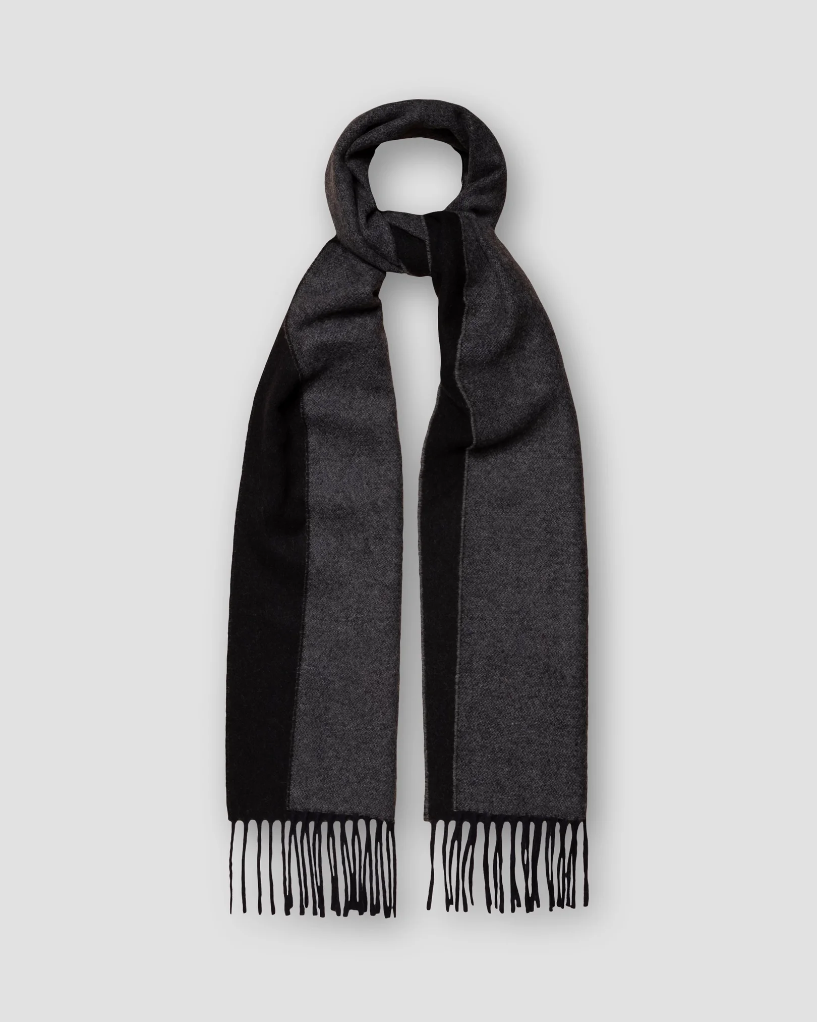 Eton - black two faced scarf