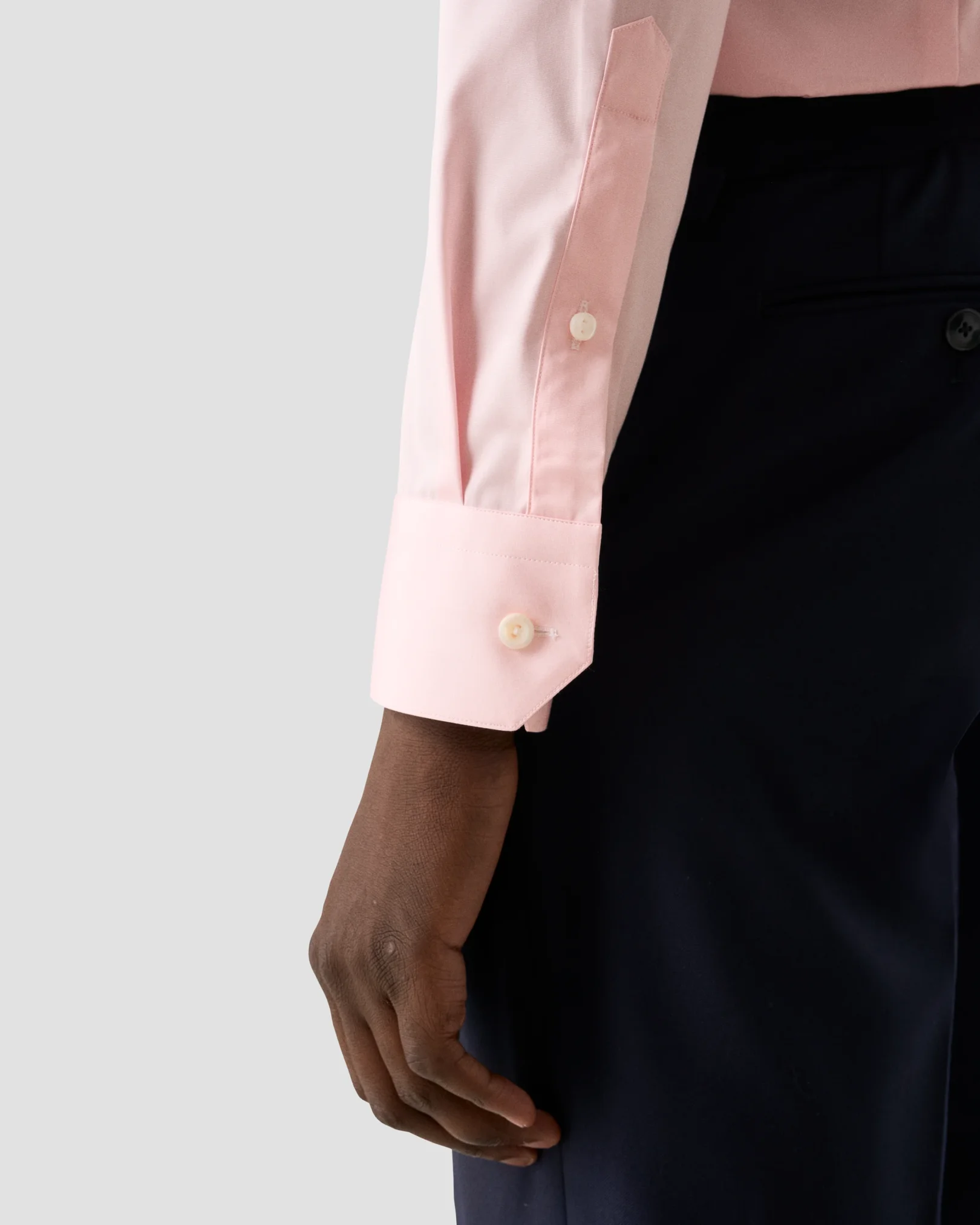 Eton - Chambray Elevated Poplin Shirt