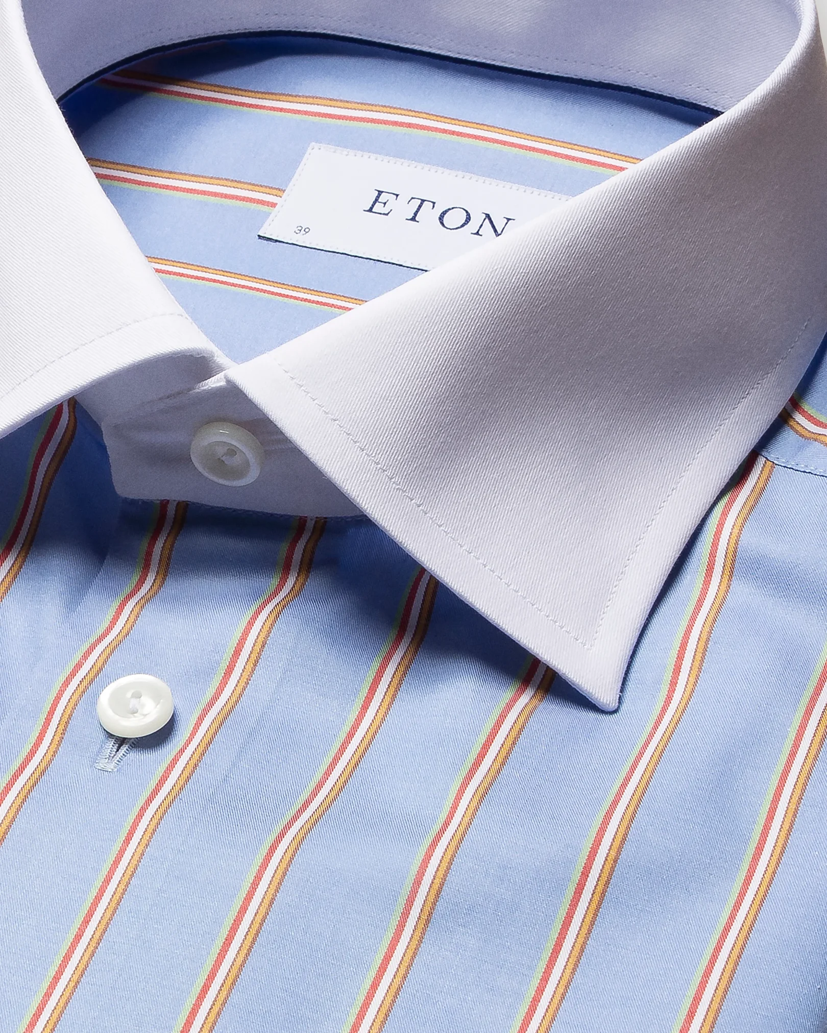 Eton - light blue finetwill cut away