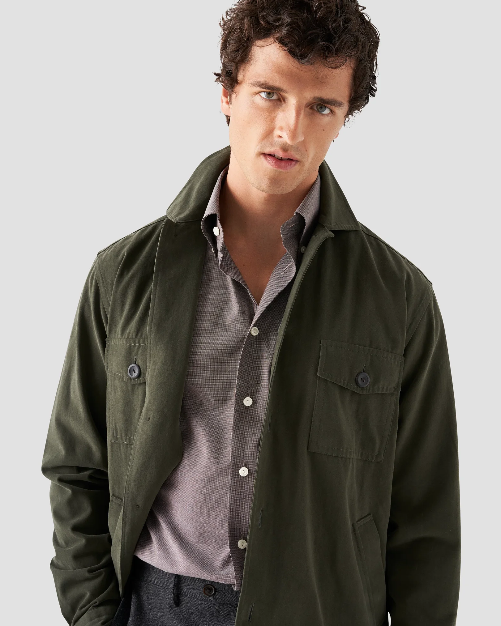 Eton - beige oxford melange