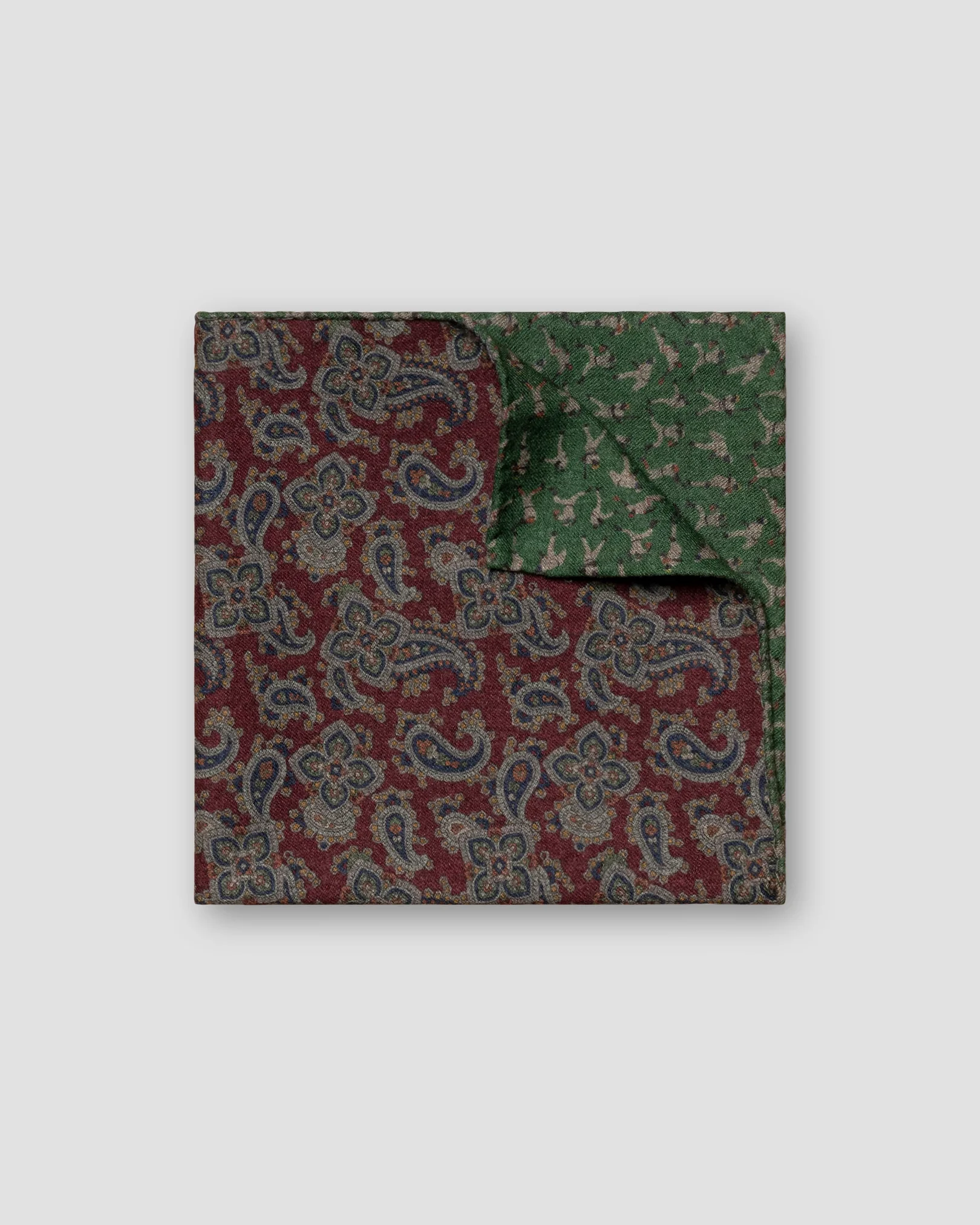 Eton - red pocket square