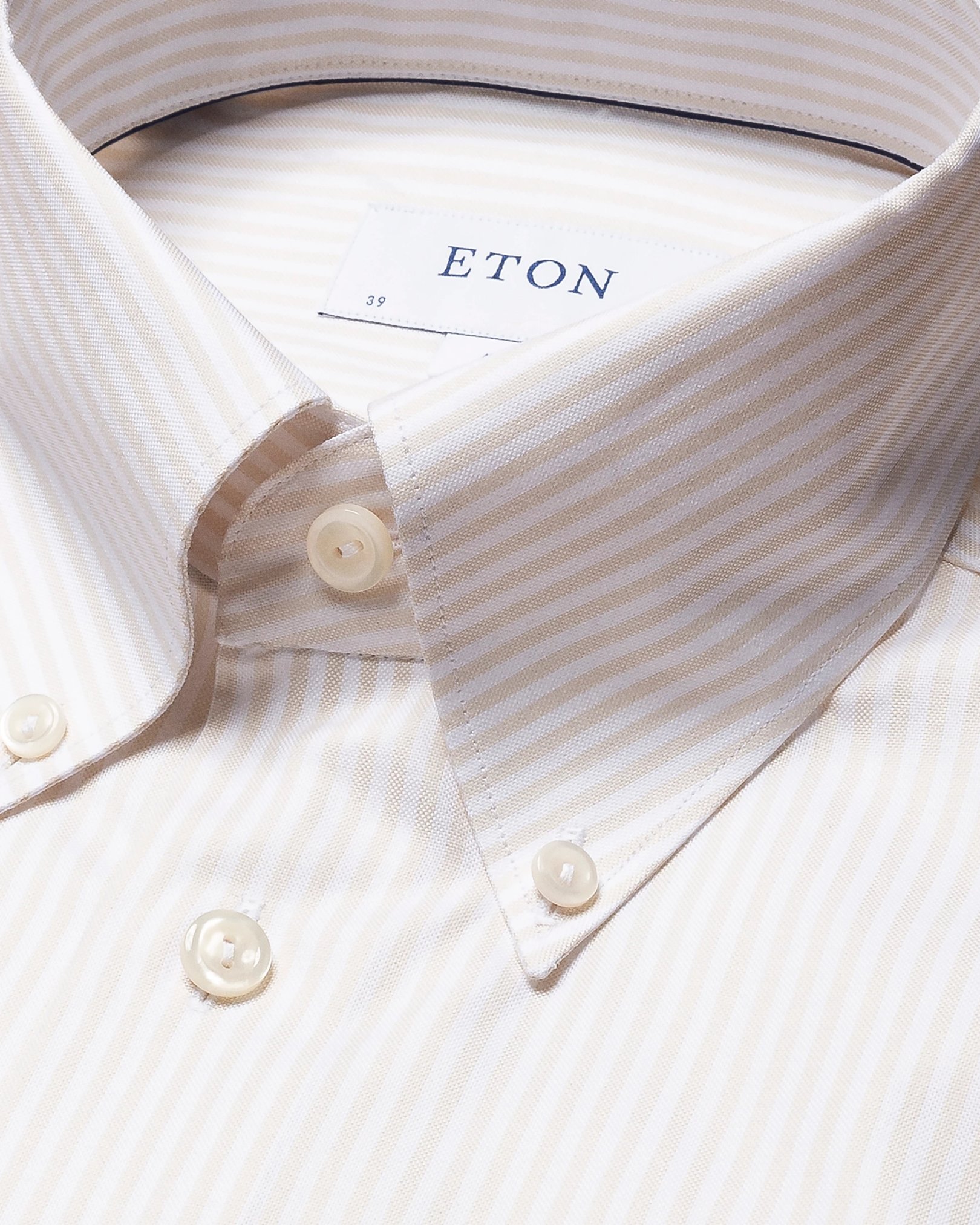 Eton - beige fine oxford