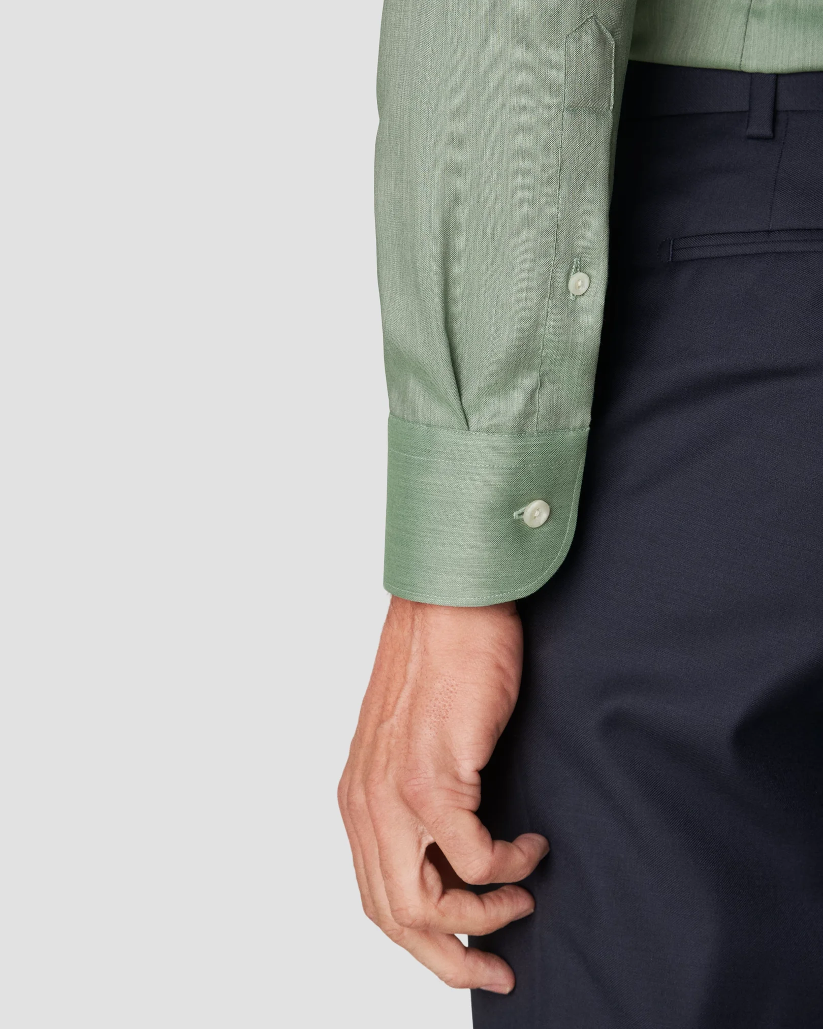 Eton - mid green oxford