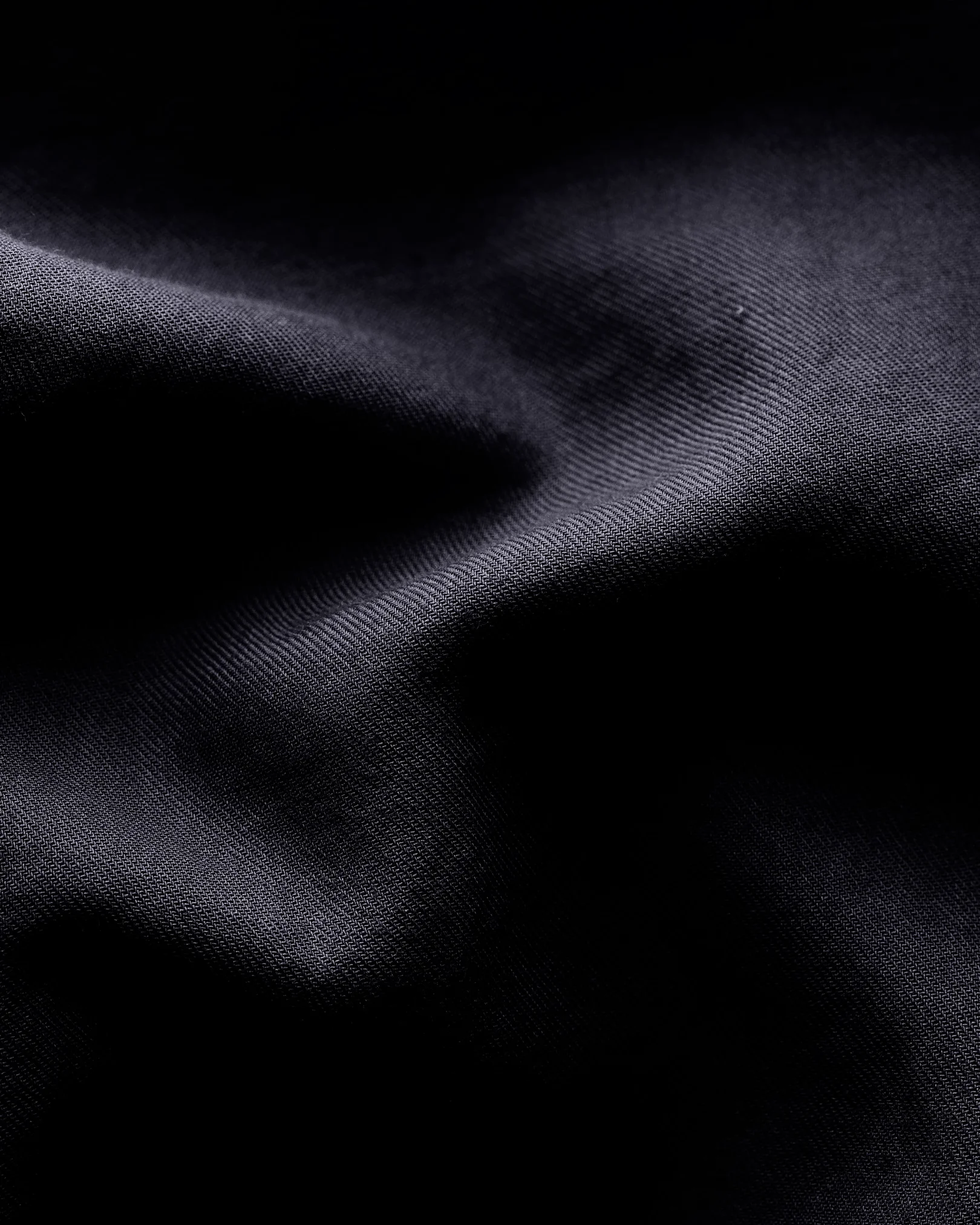 Eton - navy half zip shirt