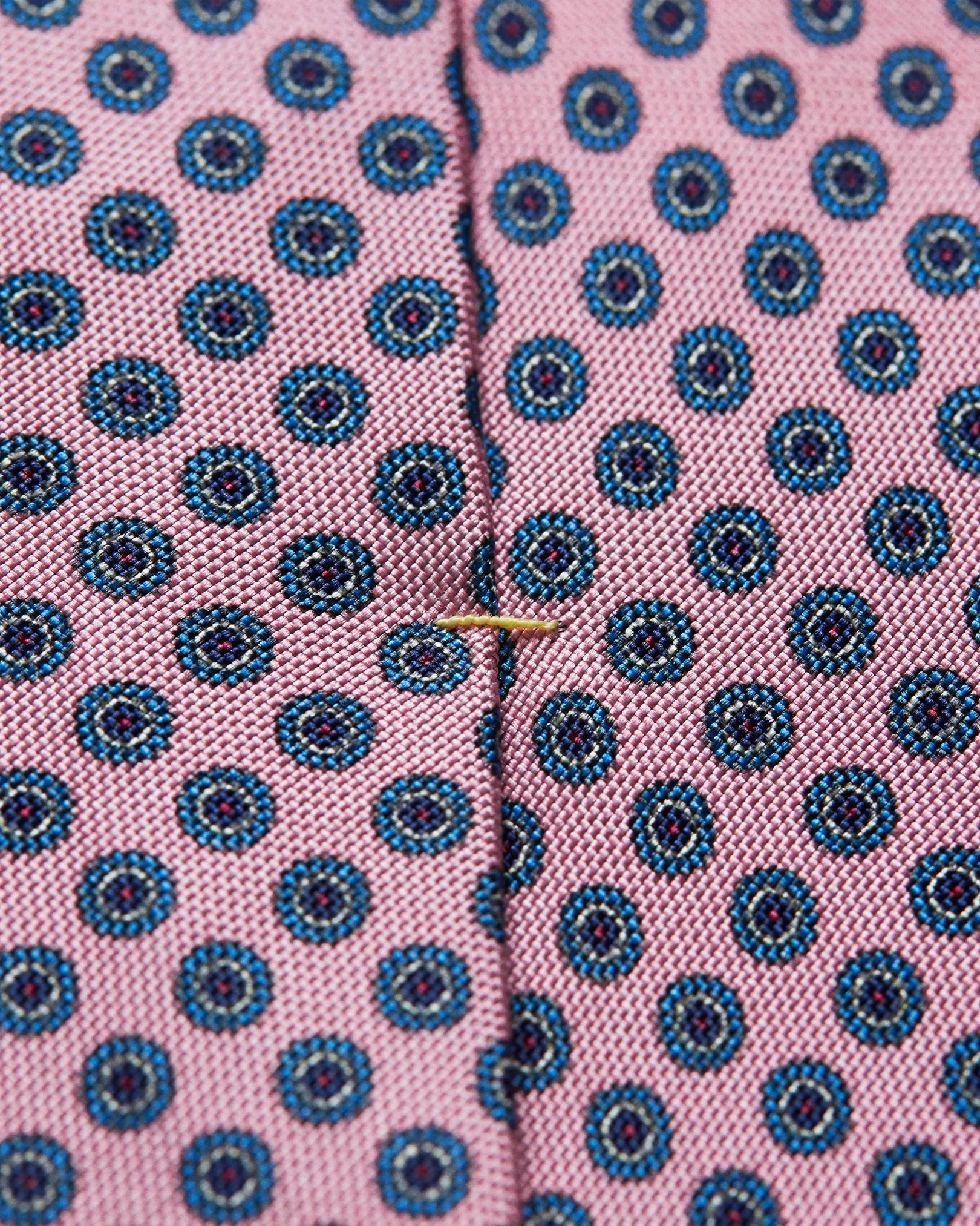 Eton - pink geometric tie