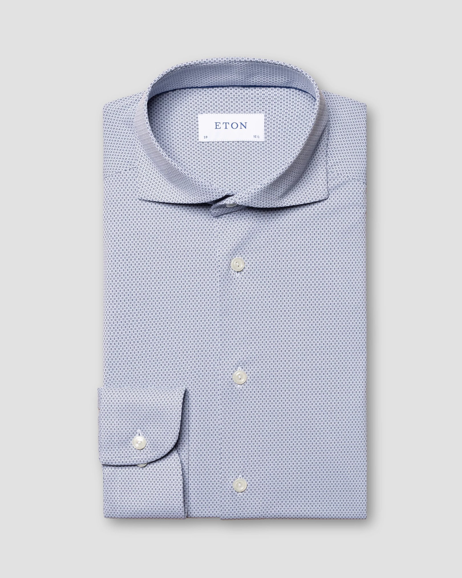 Eton - dark blue 4 way stretch
