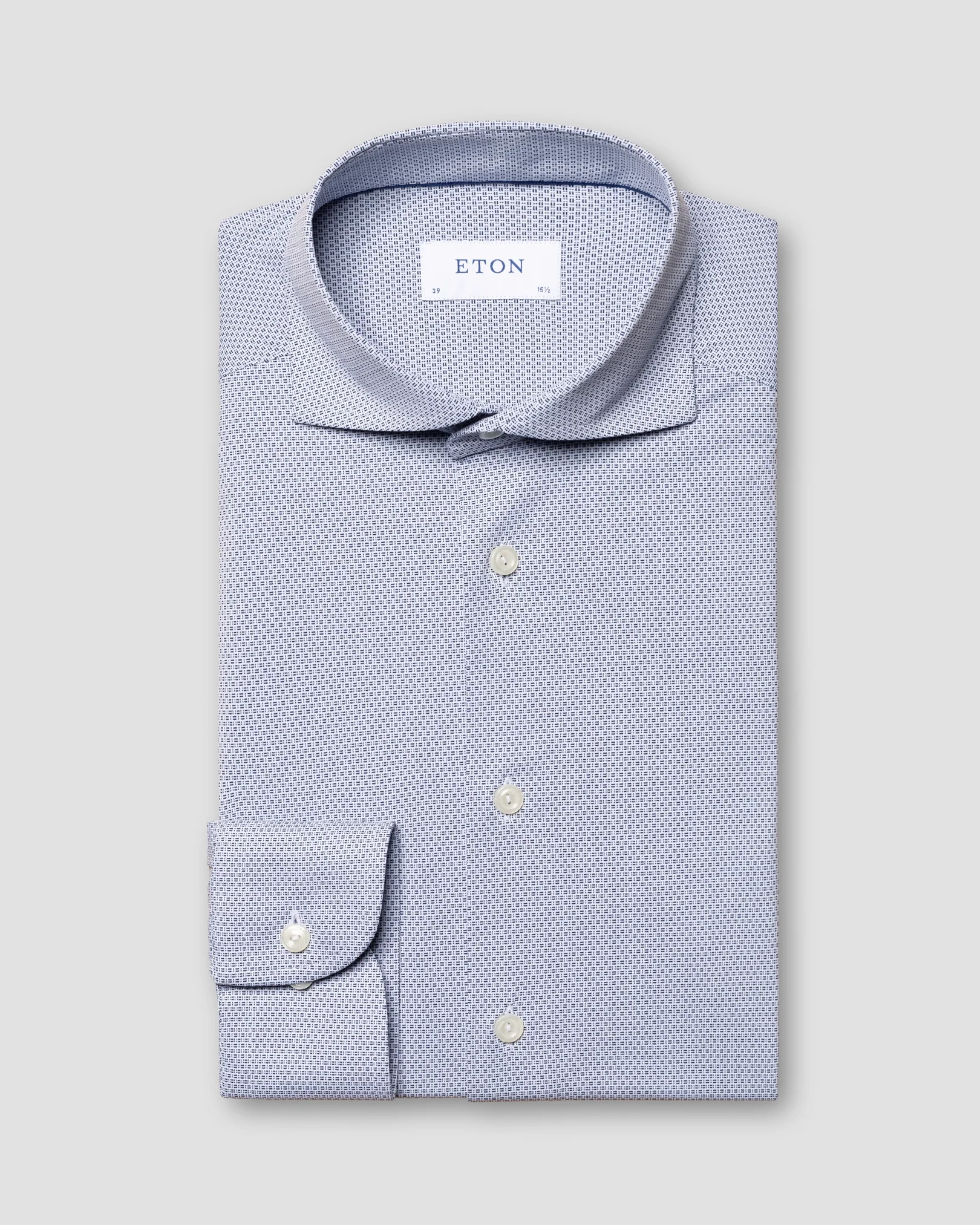 Eton - dark blue 4 way stretch