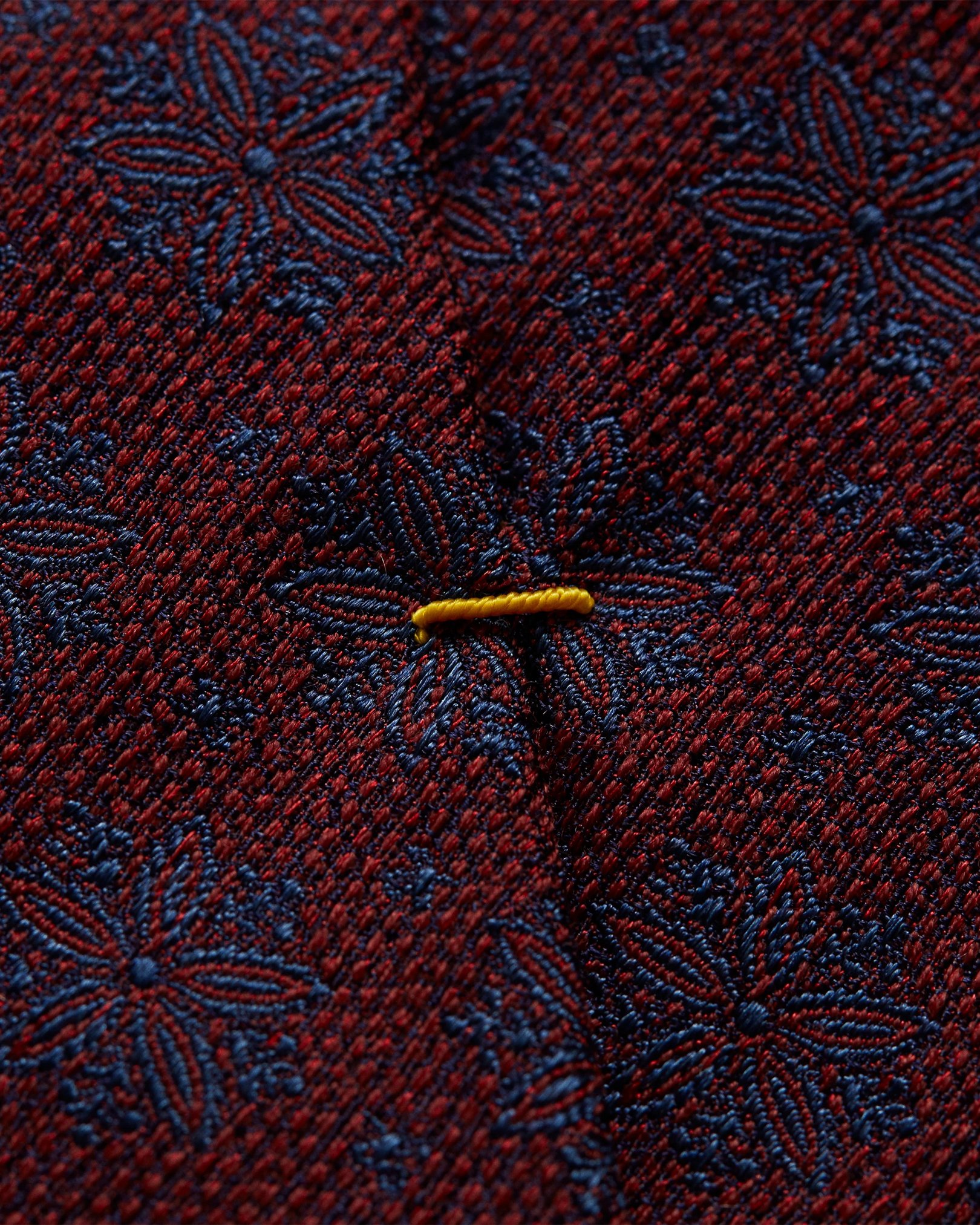 Eton - red floral printed tie