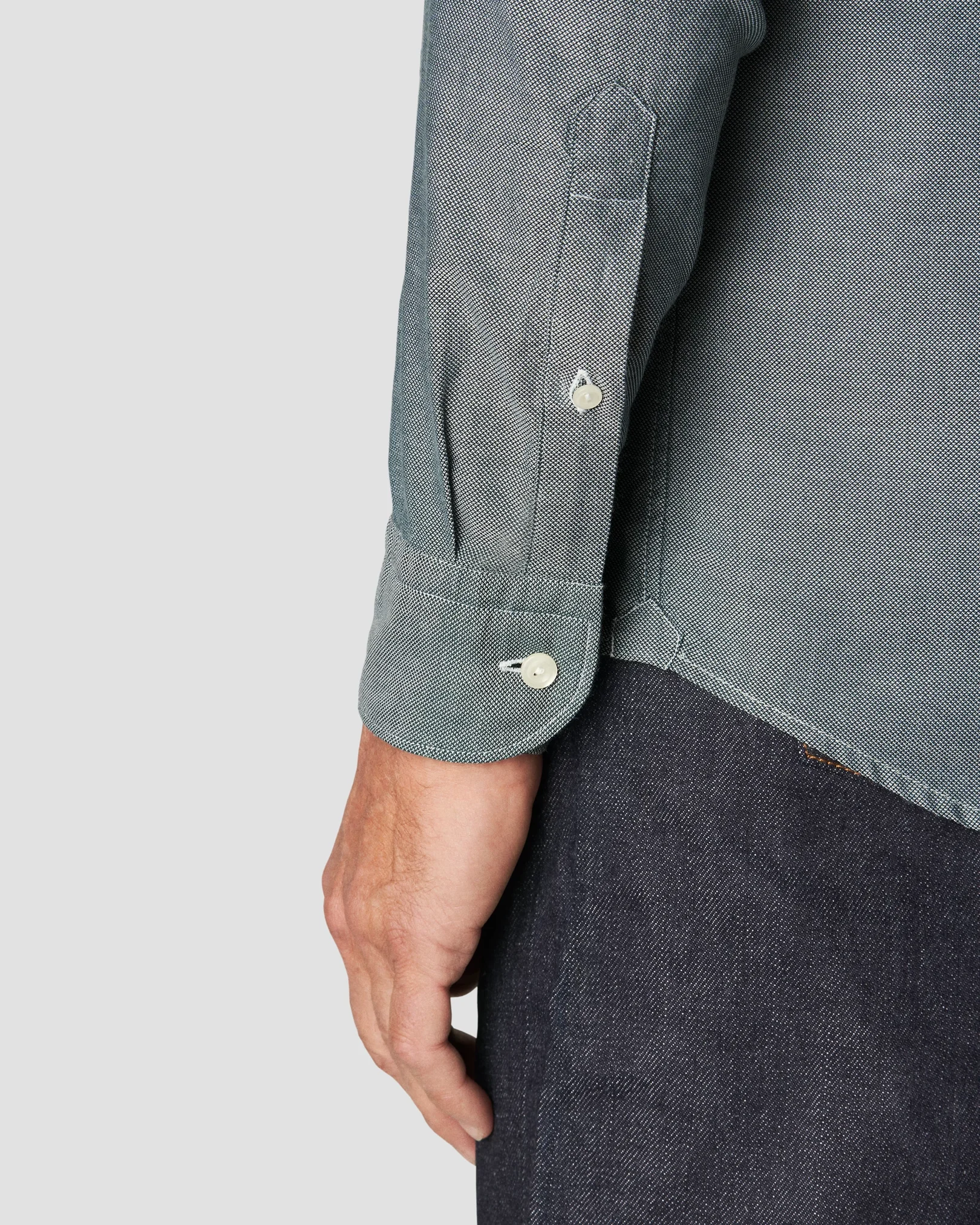 Eton - dark green royal oxford tencel