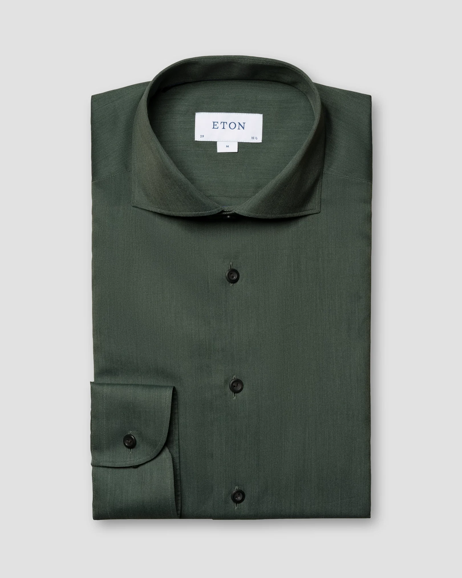 Eton - dark green flanell