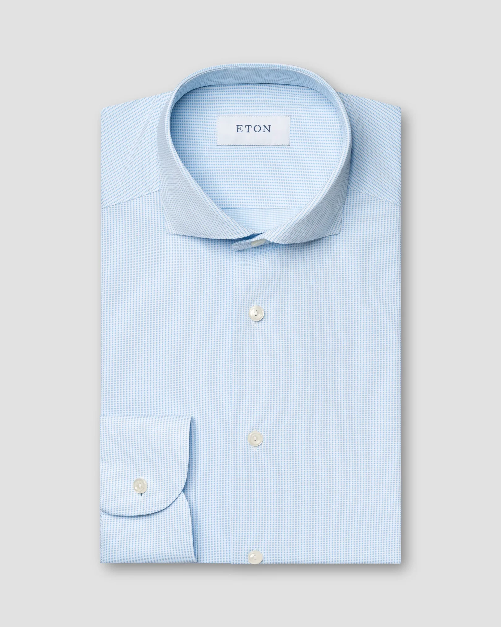 Eton - Solid Four-Way Stretch Shirt