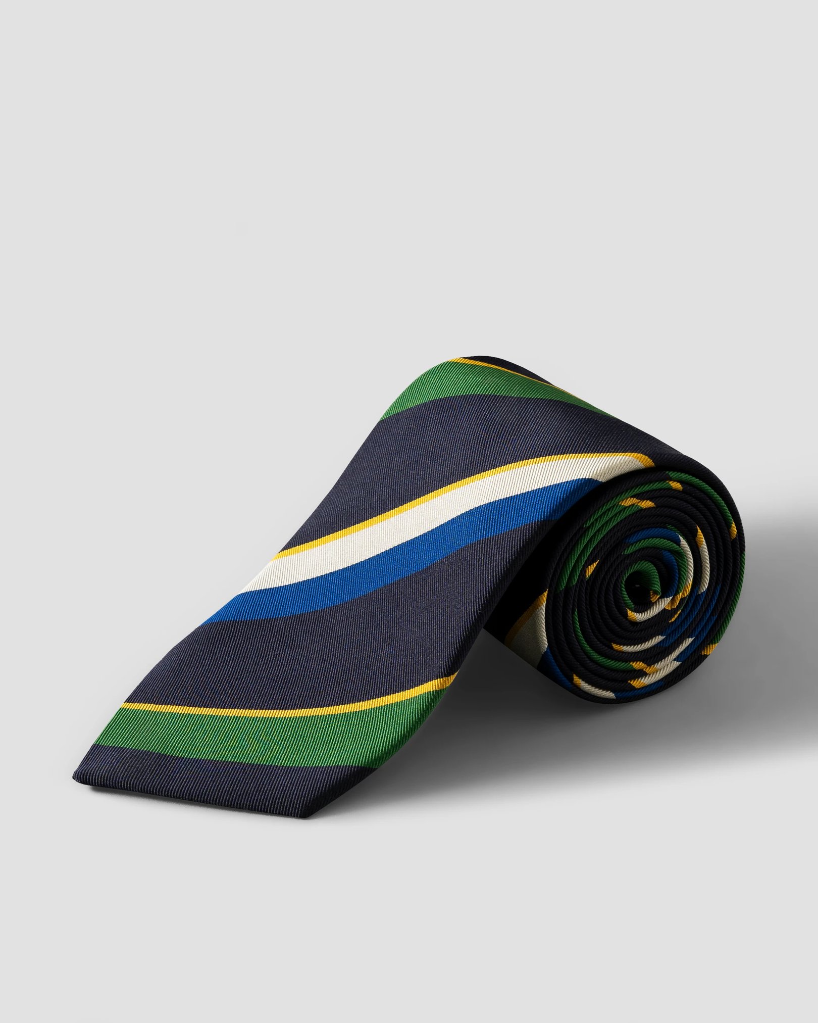Eton - Cravate rayée Eton x Tretorn