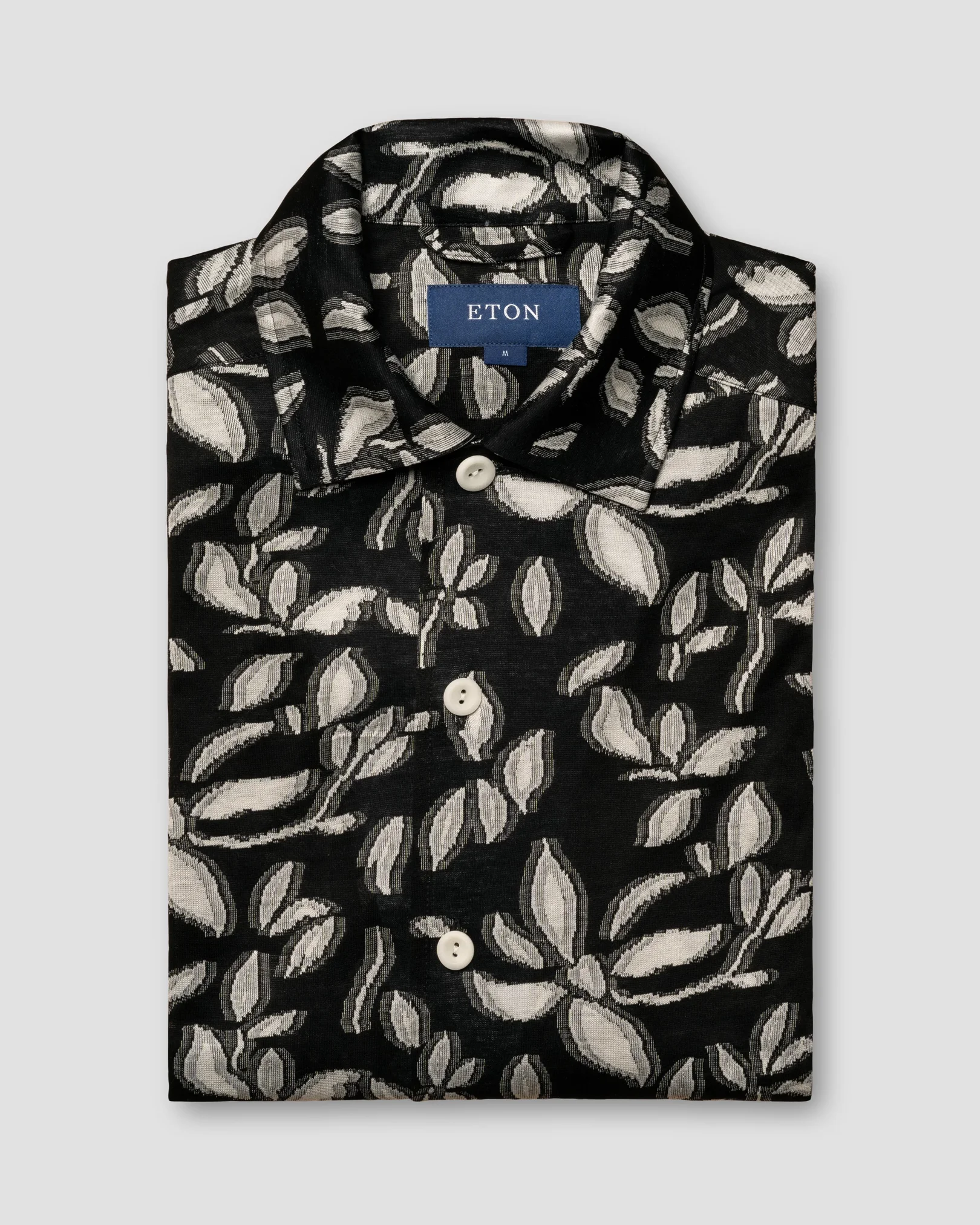 Eton - black jersey cardigan