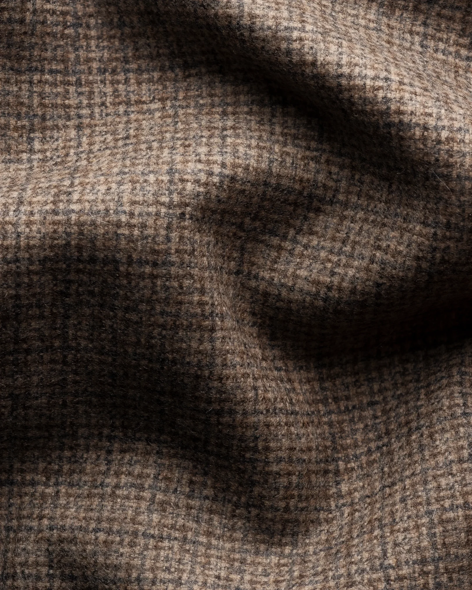 Eton - brown flannel overshirt