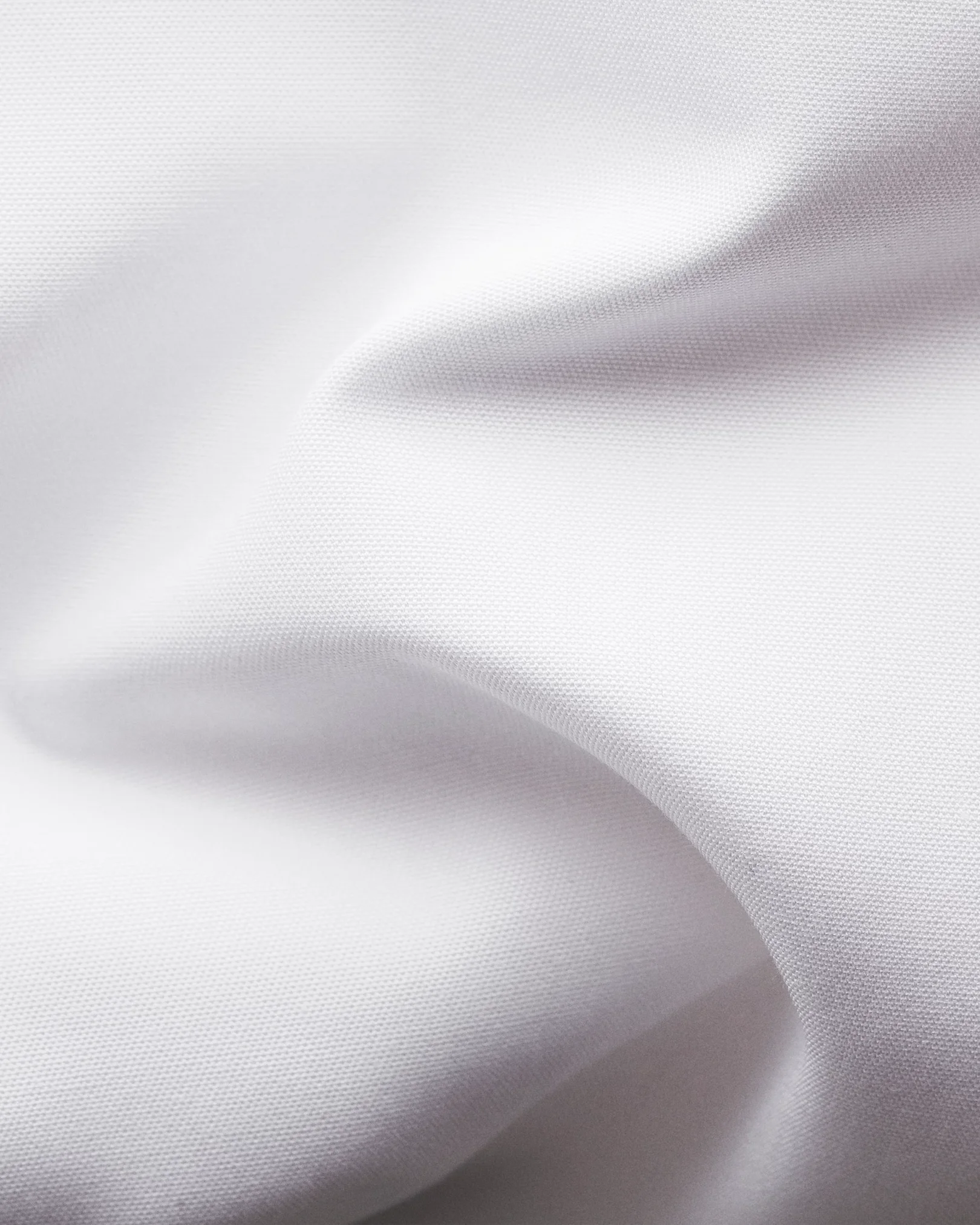 Eton - White Piqué White Tie Shirt