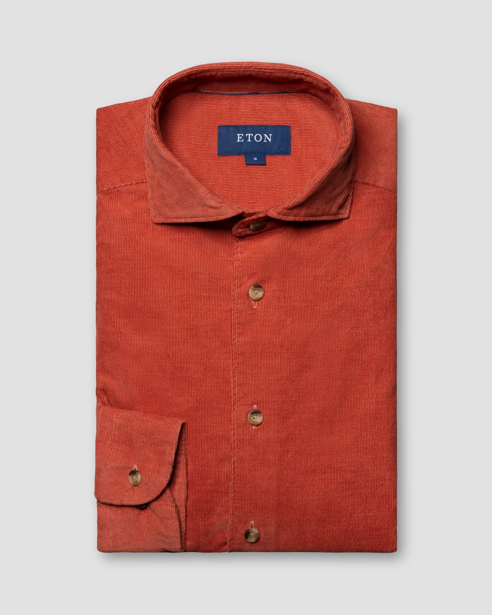 Eton - Solid Corduroy Shirt