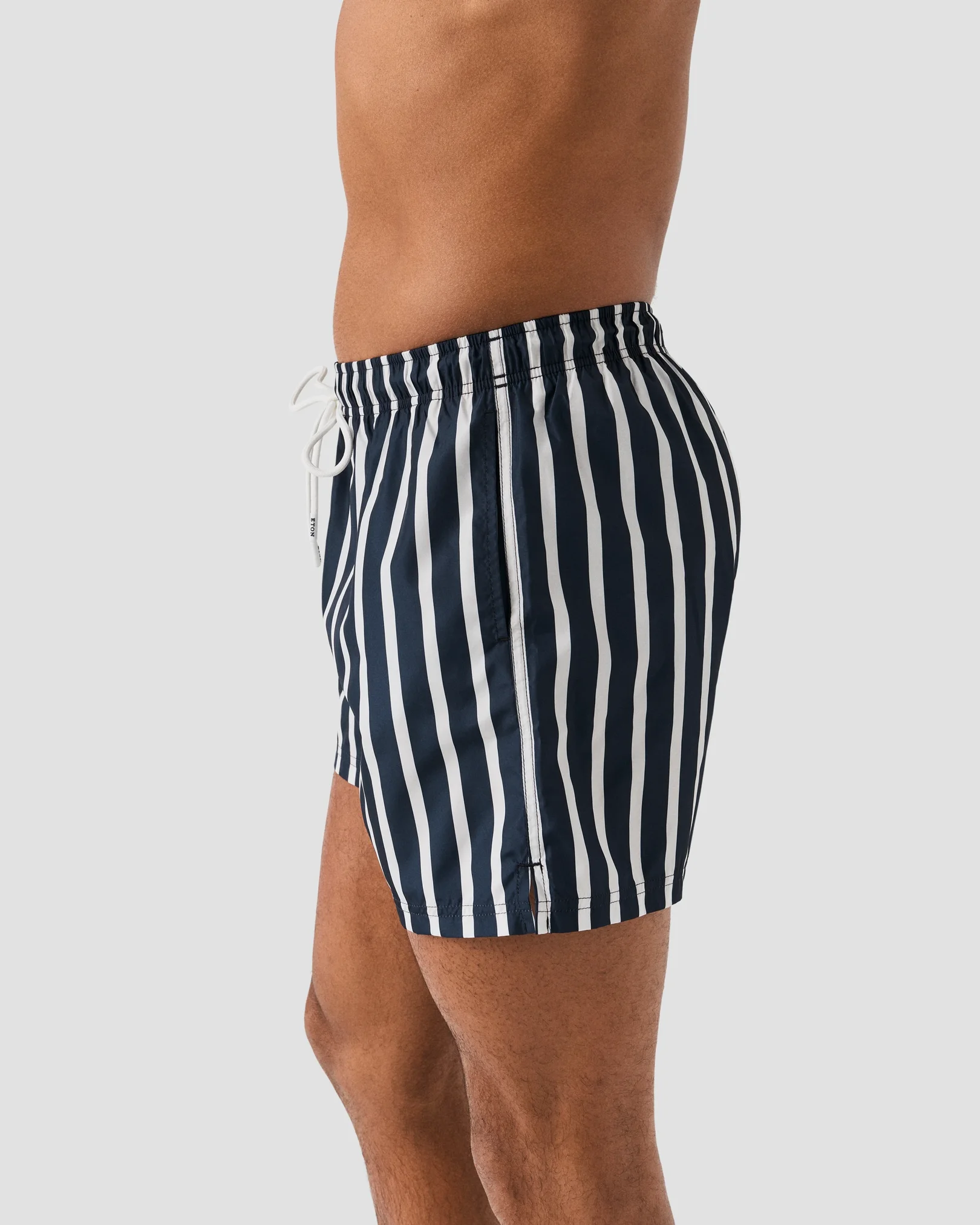 Eton - Striped Swim Shorts