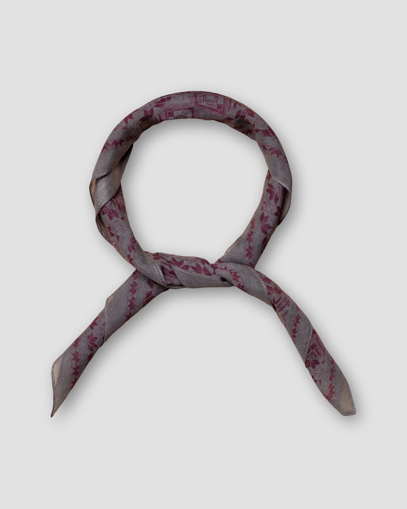 Eton - light grey bandana