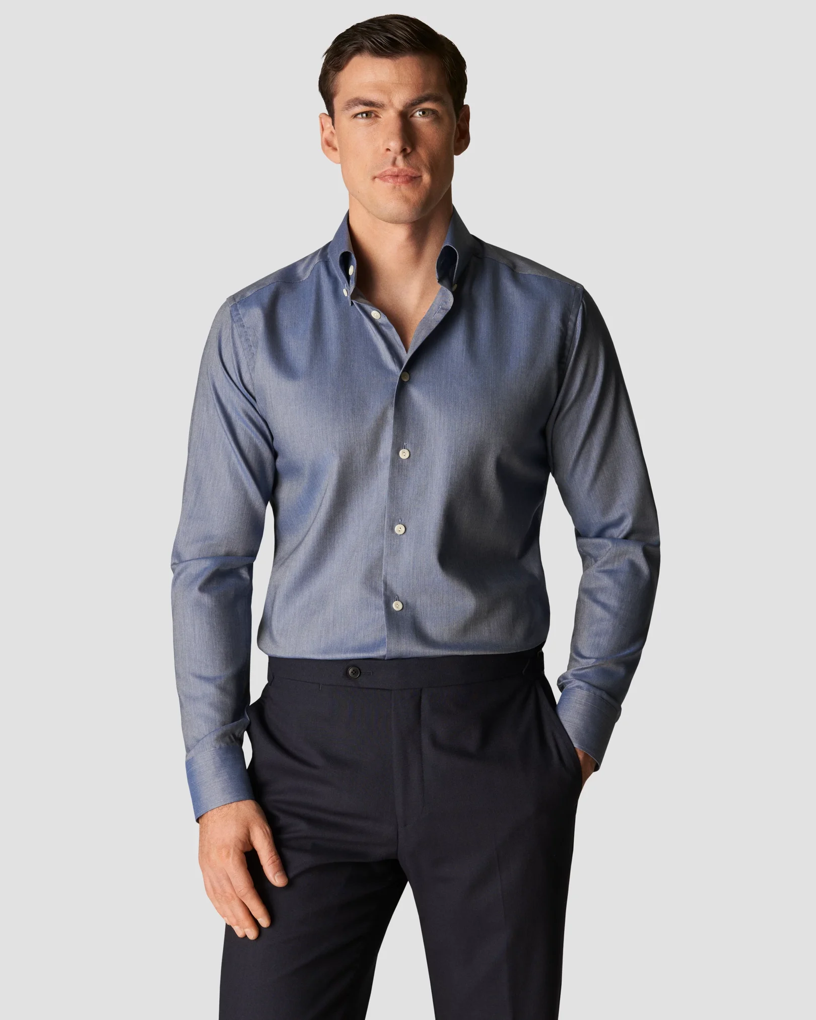 Eton - mid purple oxford