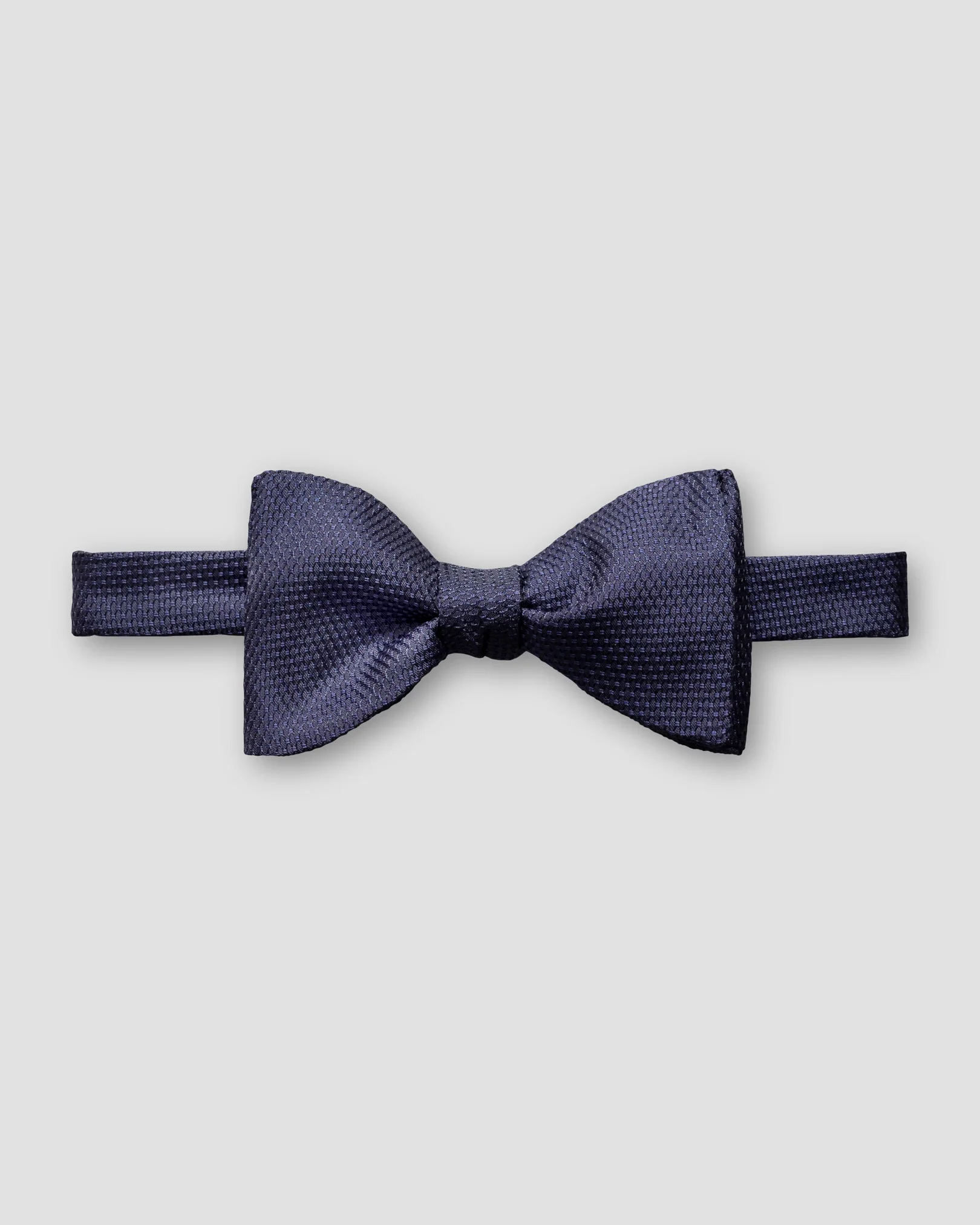 Eton - dark blue silk lurex bowtie