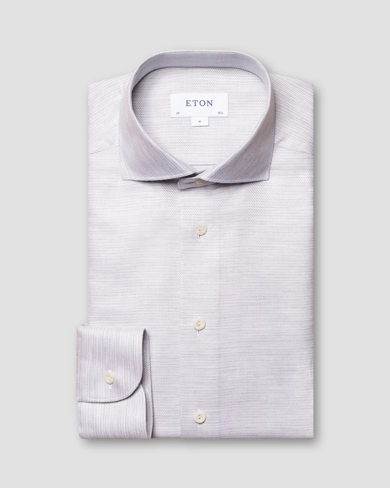 Eton - light grey fine twill