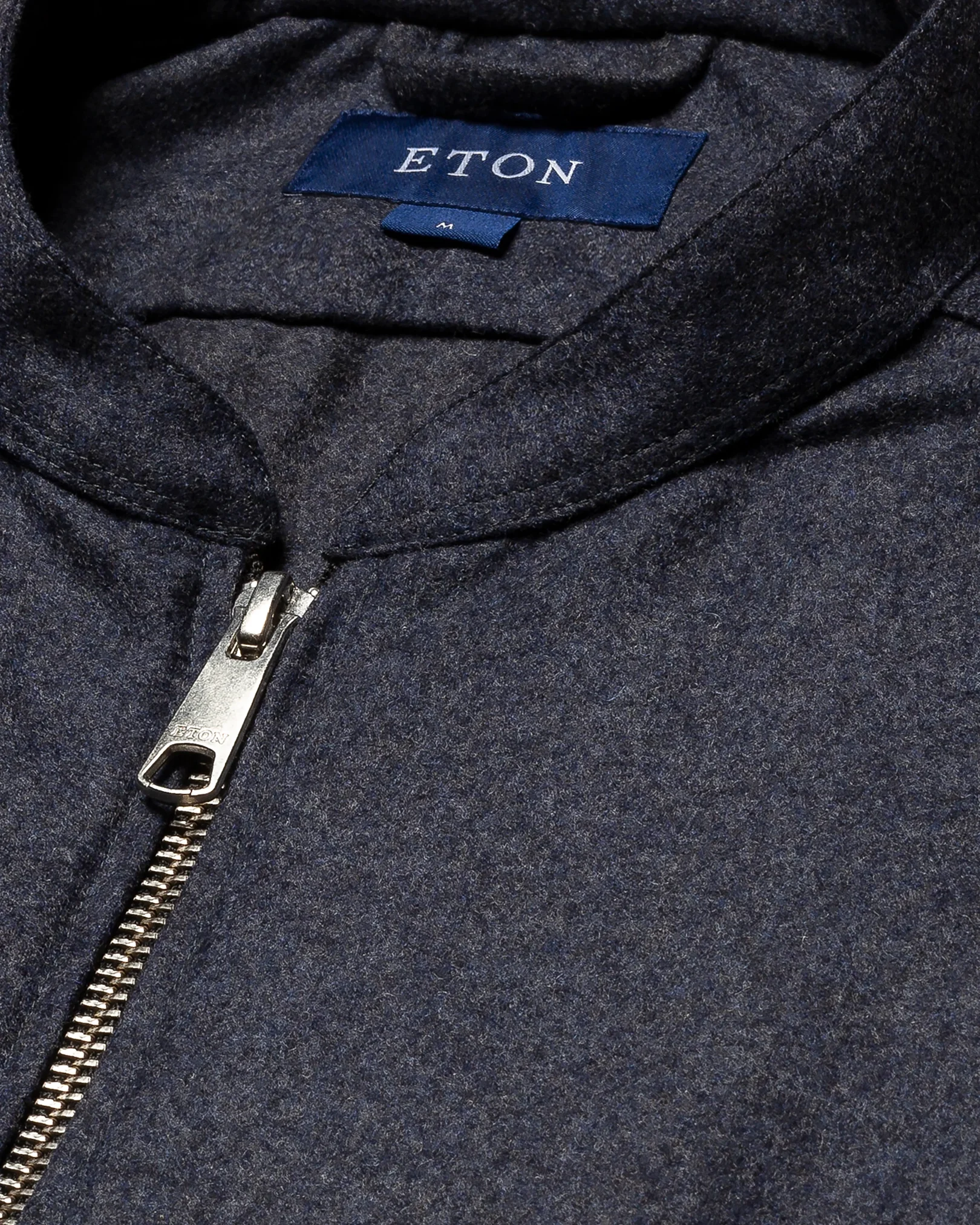 Eton - navy blue twill cashmere vest