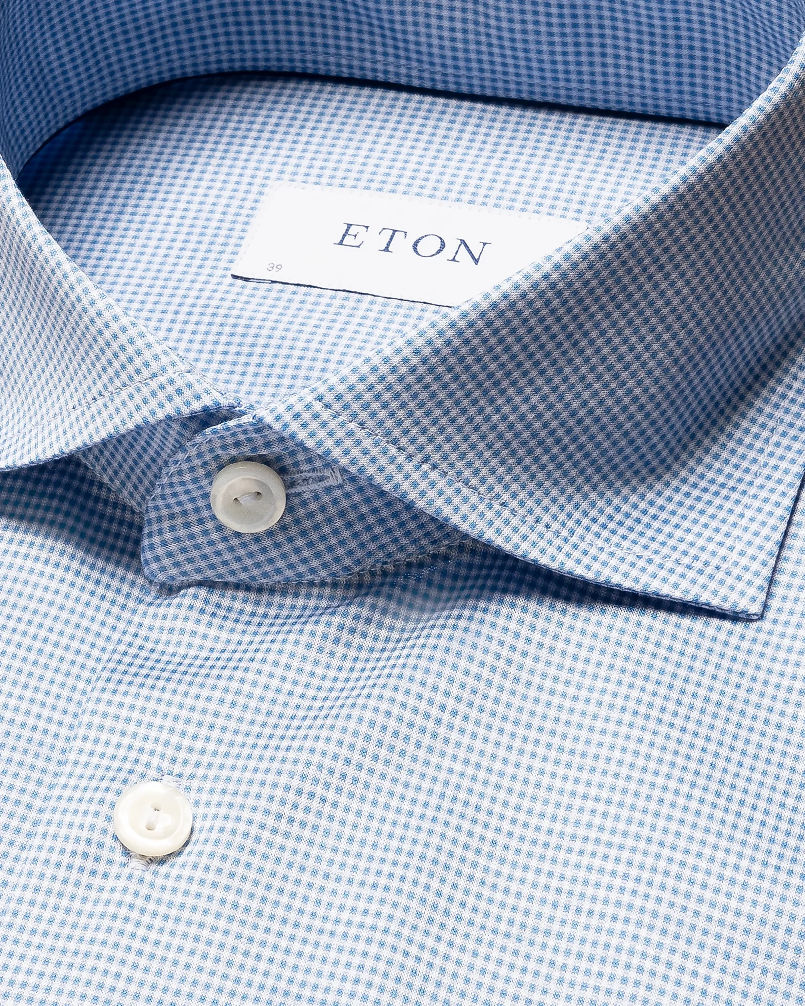Eton - micro check king knit