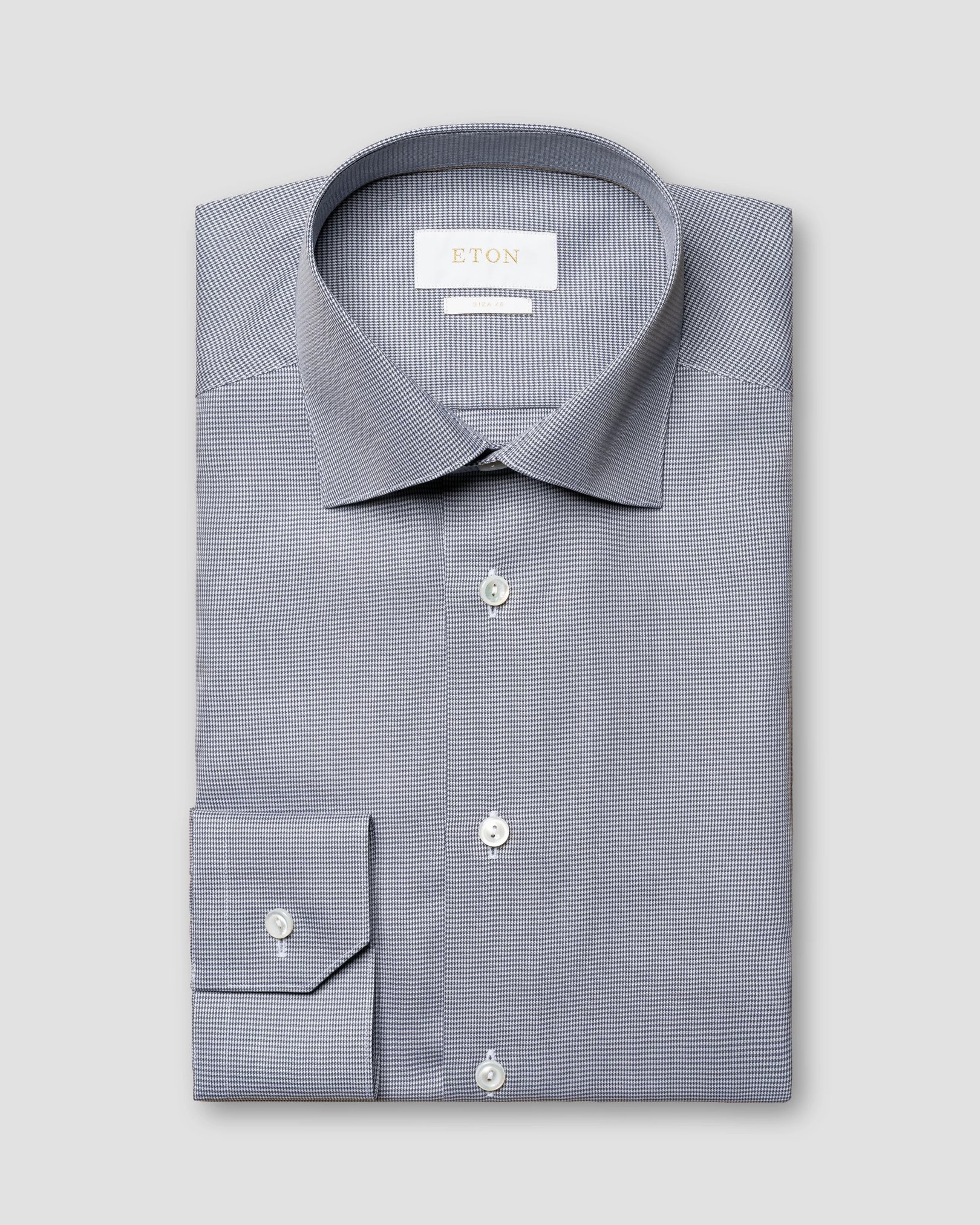 Eton - navy houndstooth giza