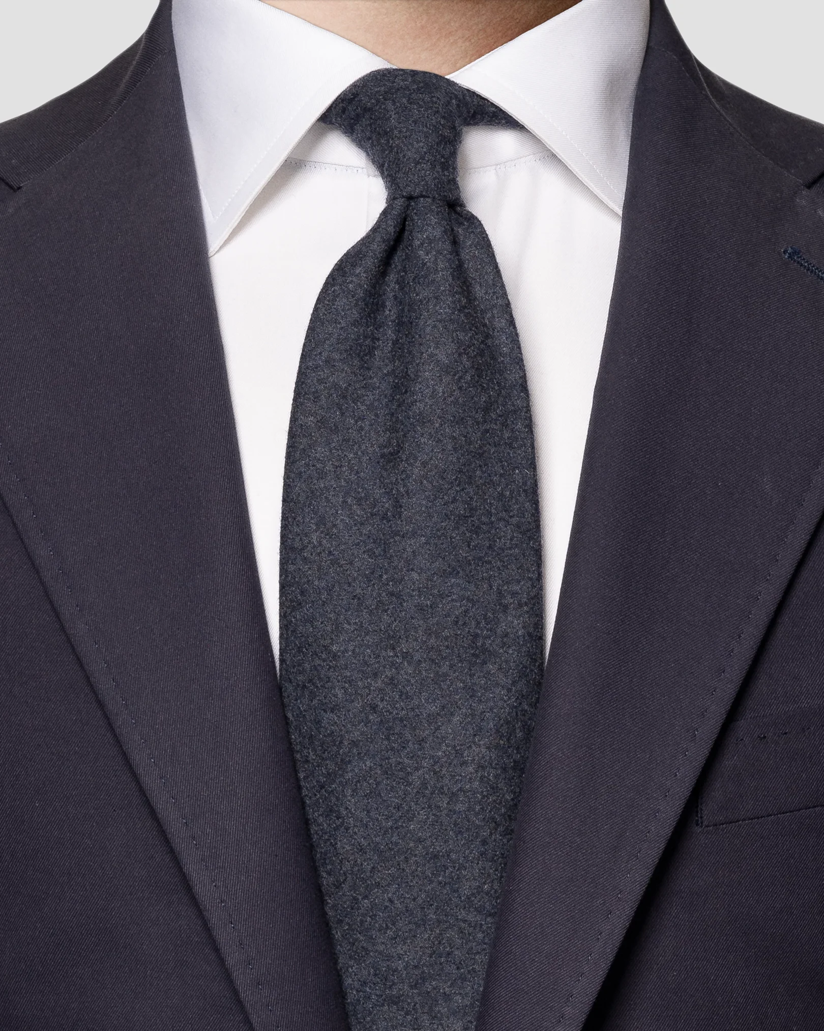 Eton - navy blue wooltie