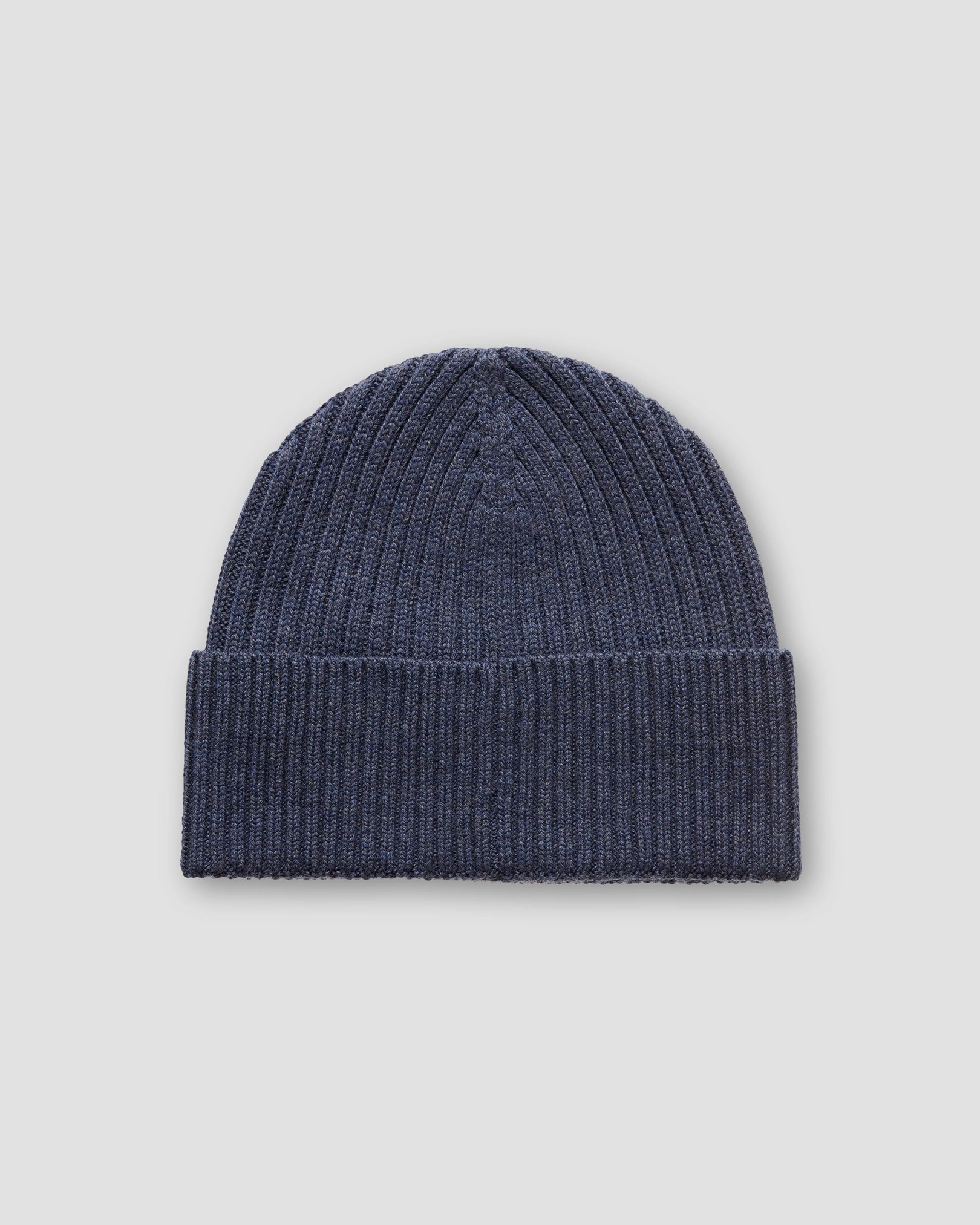 Eton - mid blue wool beanie