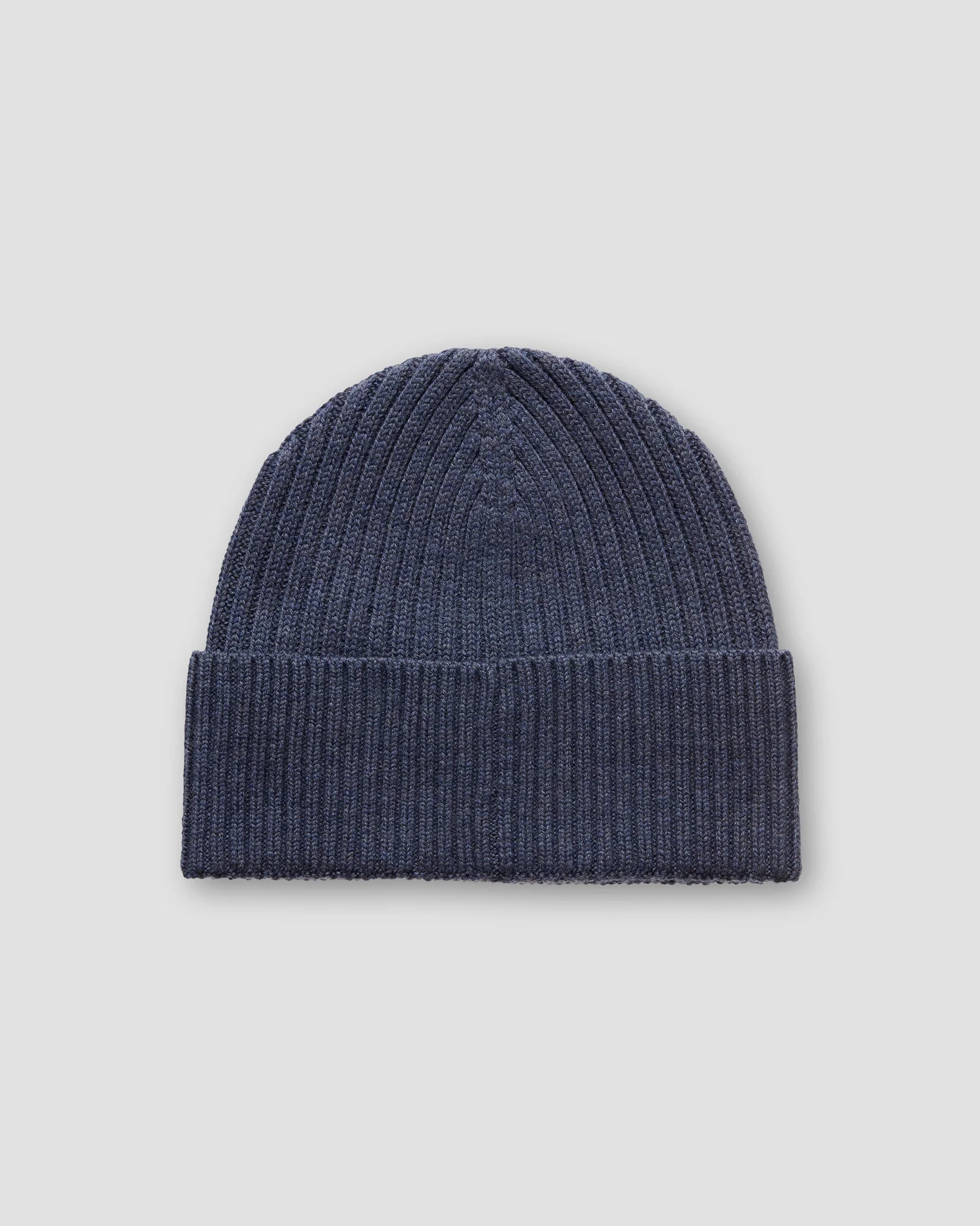 Eton - mid blue wool beanie