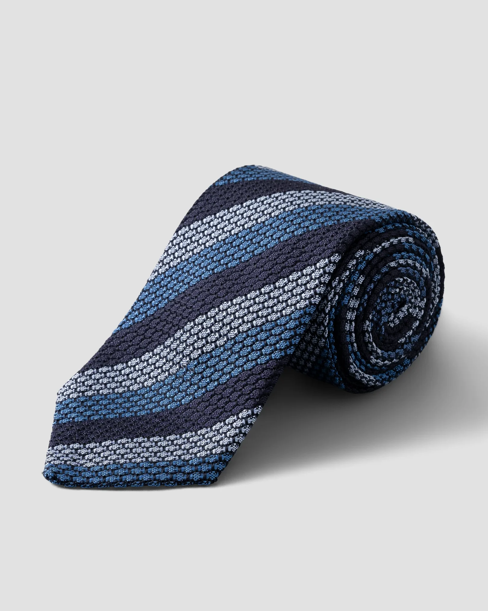 Eton - navy blue como tie