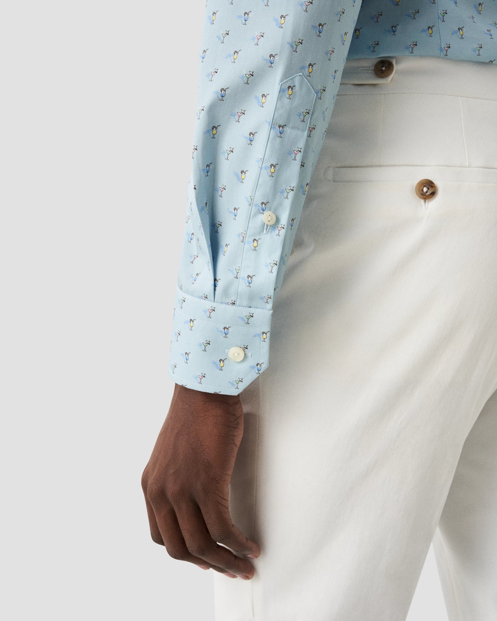 Eton - cocktail printed poplin