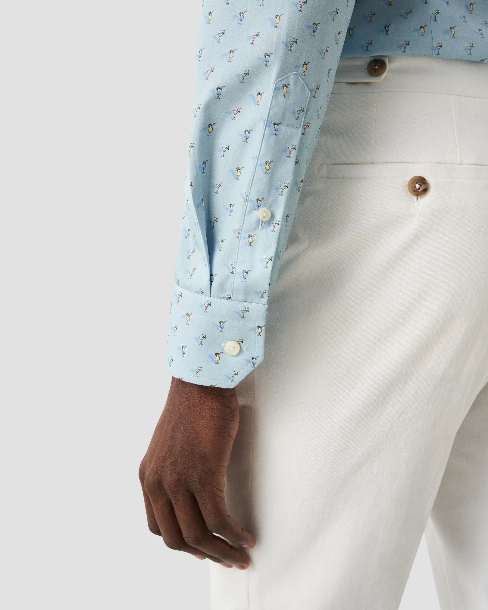 Eton - cocktail printed poplin