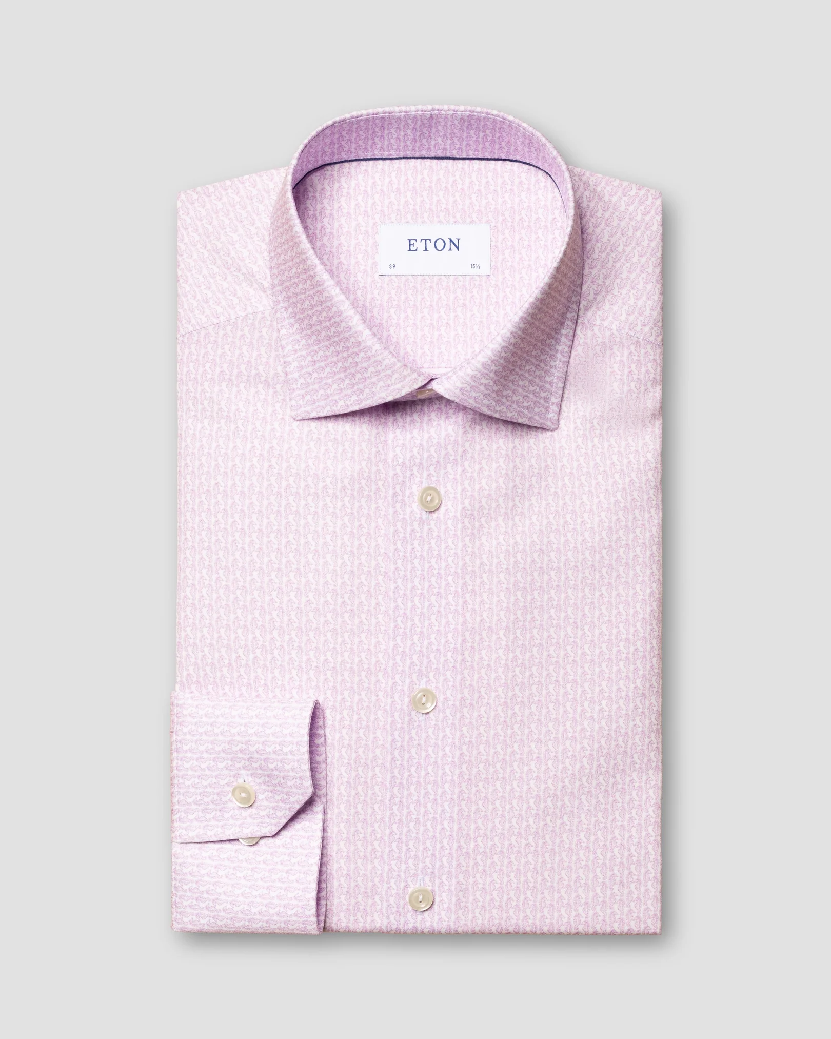 Eton - light purple poplin