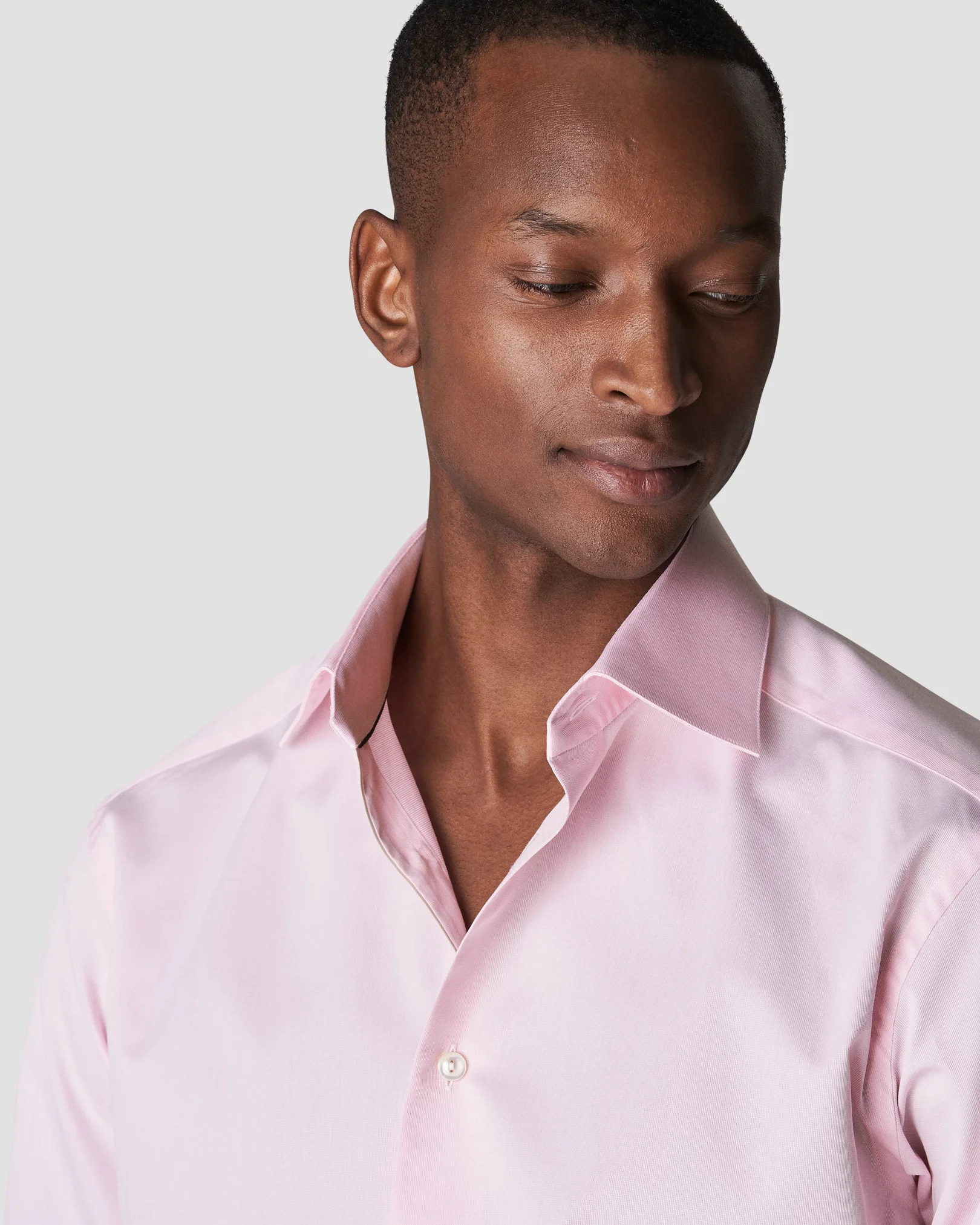 Eton - pink fine pique
