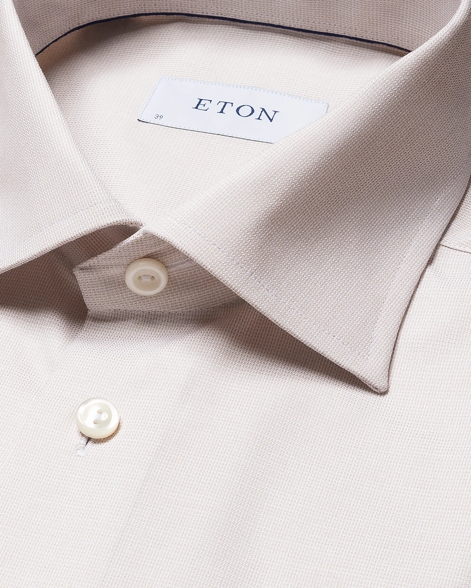 Eton - beige signature twill semi solid
