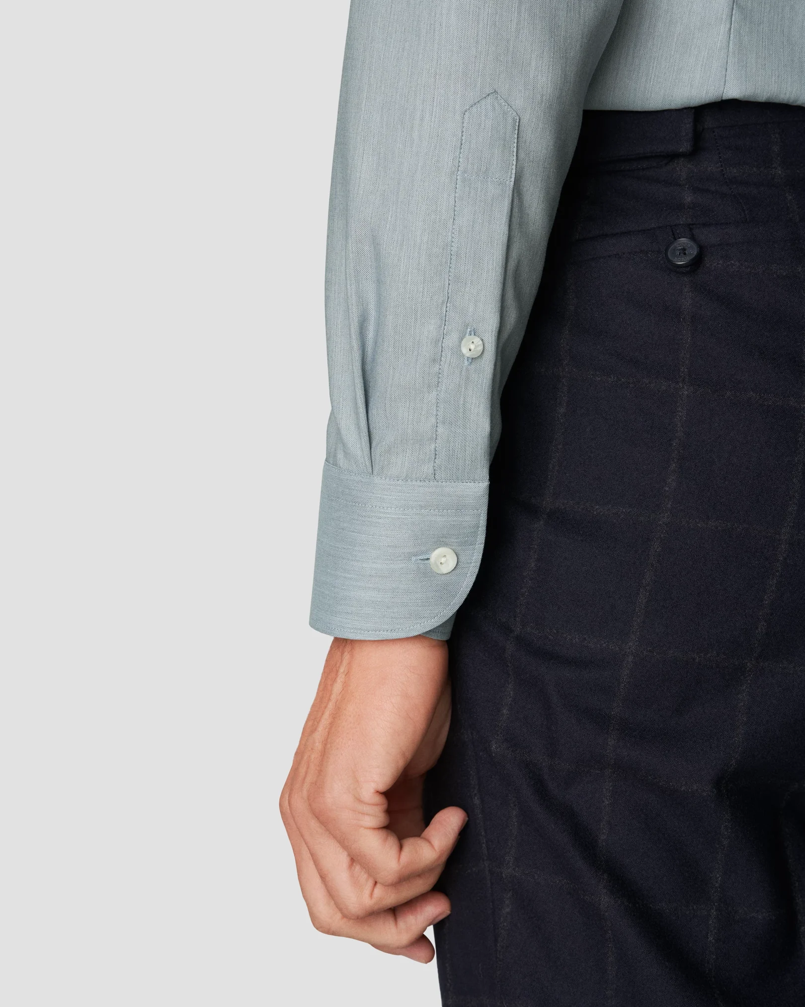 Eton - light blue oxford