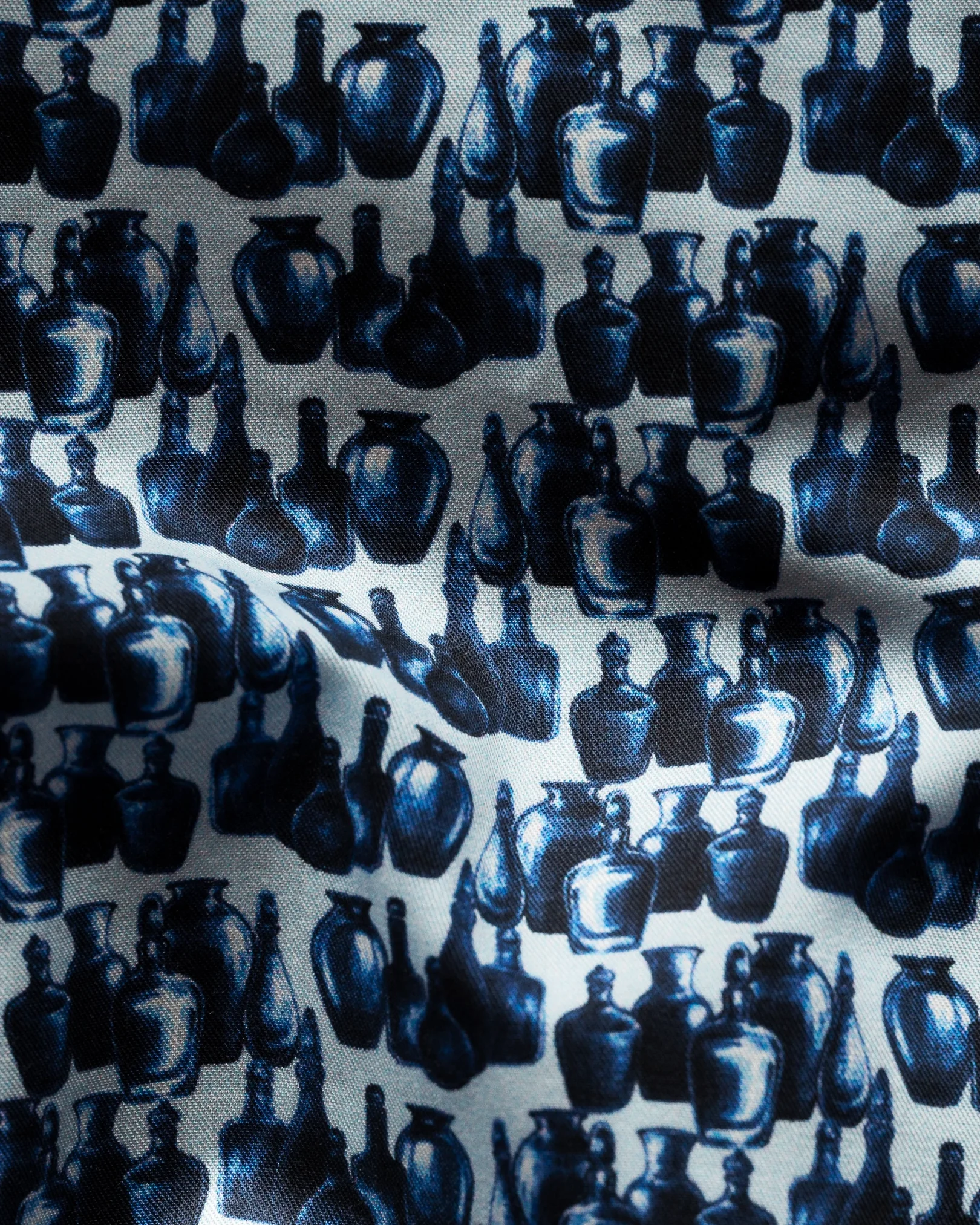 Eton - blue glassblower fine twill shirt