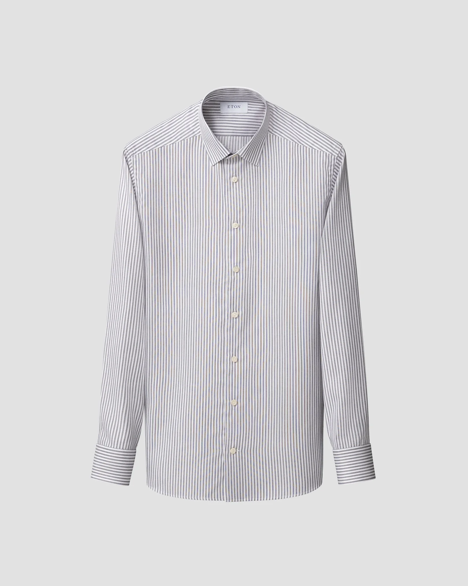 Eton - striped signature twill shirt